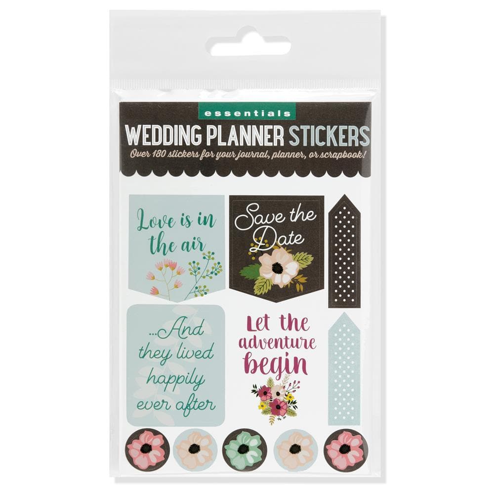 Wedding Planner Stickers Front Cover
