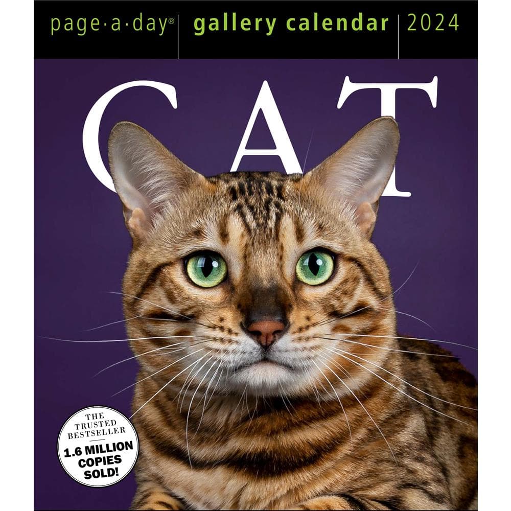 Calendar　9781523519064　2024　Group　Book　Box　Cat　Hachette　Club　Gallery　Calendar