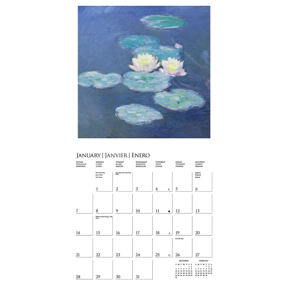 Monet 2024 Wall Calendar product image