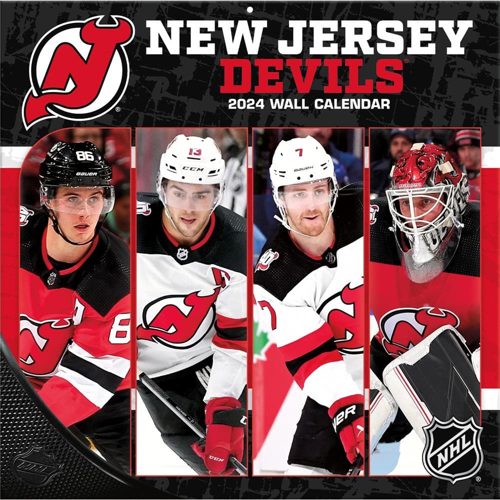 9798350601527 NHL New Jersey Devils 2024 Wall Calendar - Online Exclusive The Lang Companies Inc.