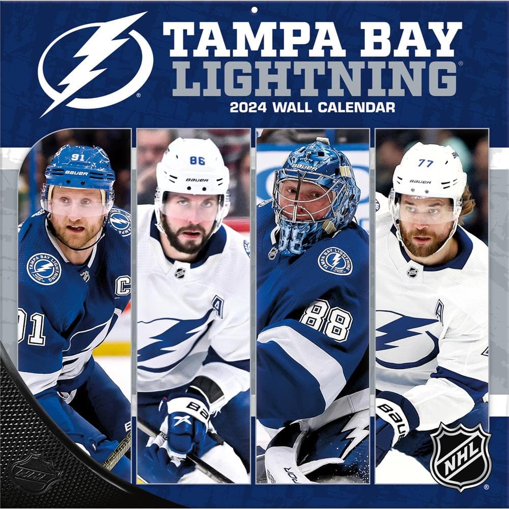 9798350601619 NHL Tampa Bay Lightning 2024 Wall Calendar - Online Exclusive The Lang Companies Inc.