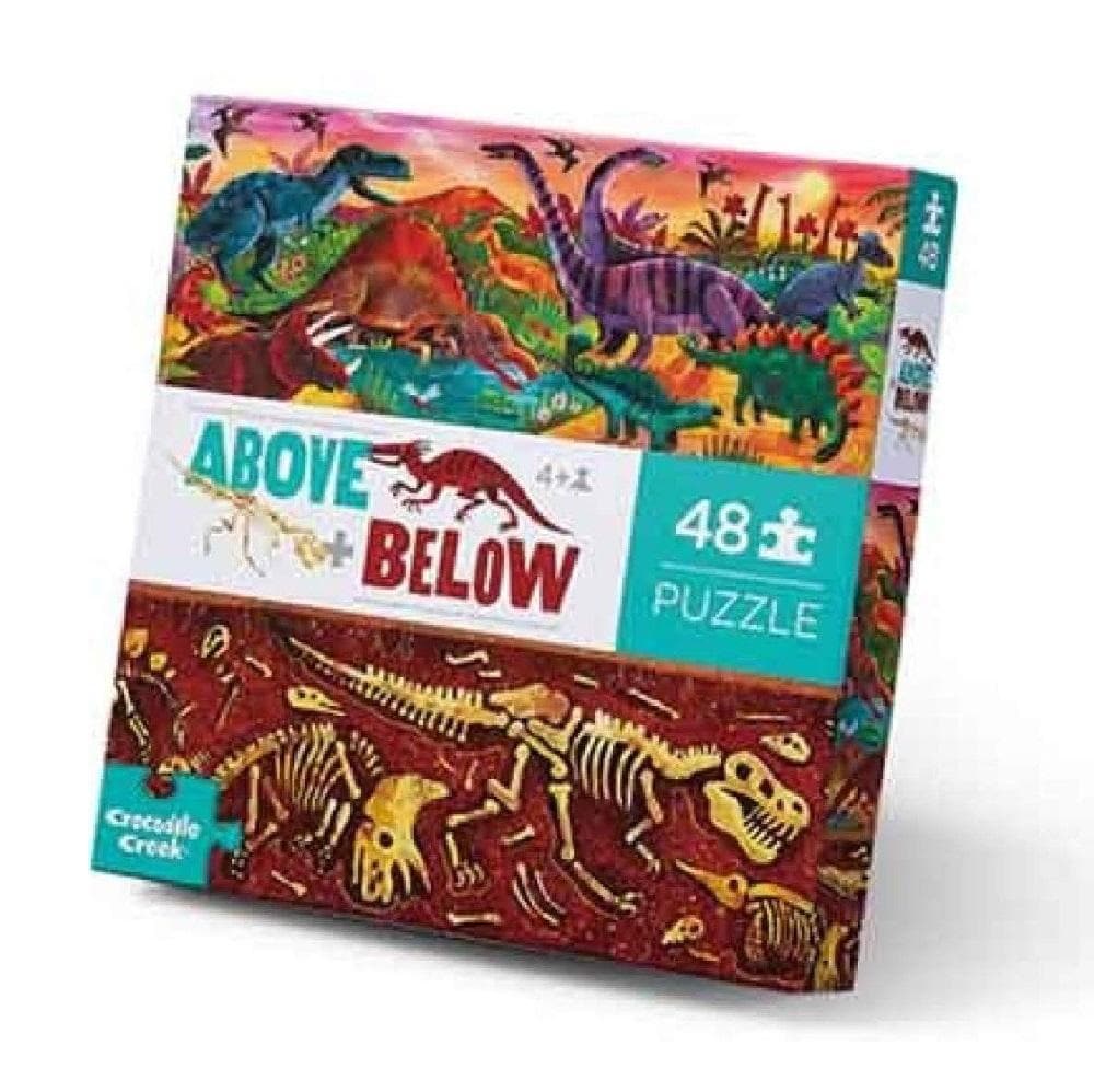 Dinosaur World 48 Piece Puzzle Crocodile Creek - Calendar Club