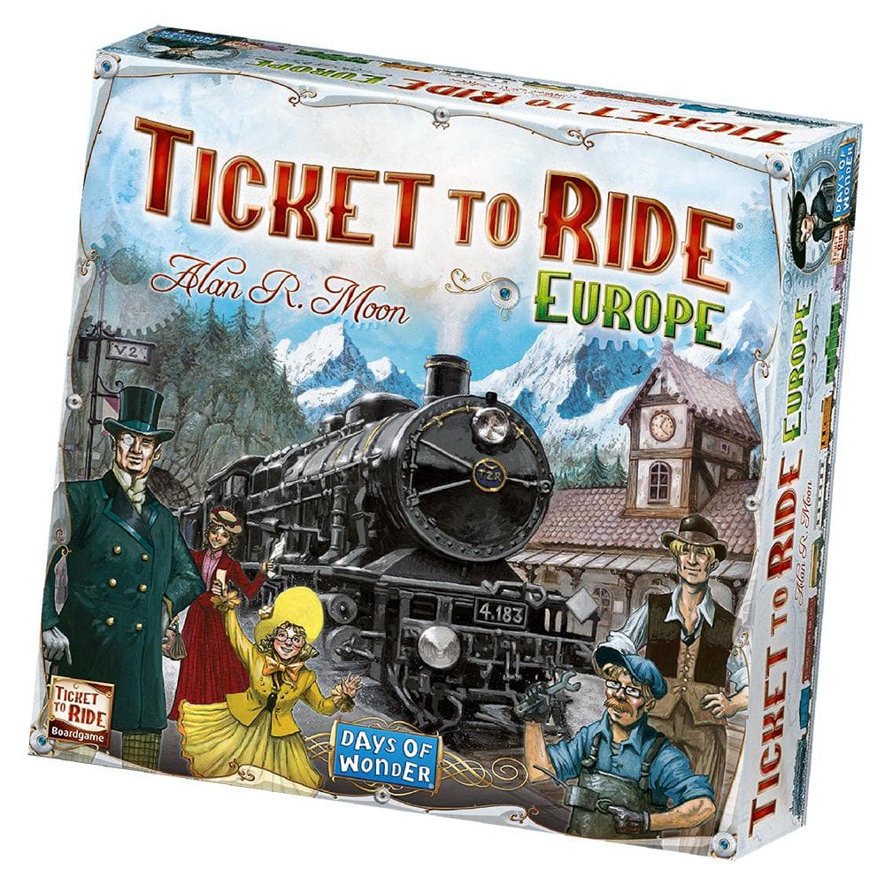 Ticket to Ride Europe Strategy Game by Days of Wonder
