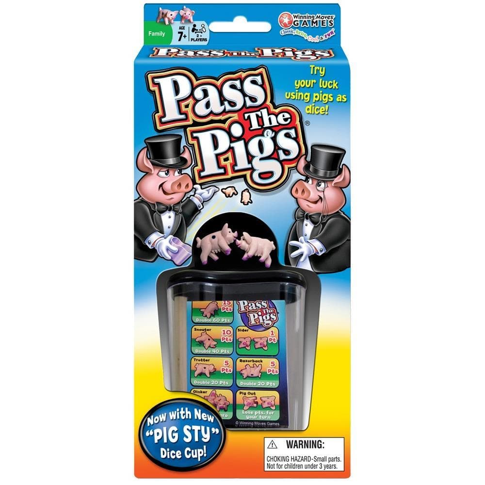 その他 Pass The Pig Board Game Pass the Pigs by Winning Moves | Calendar Club