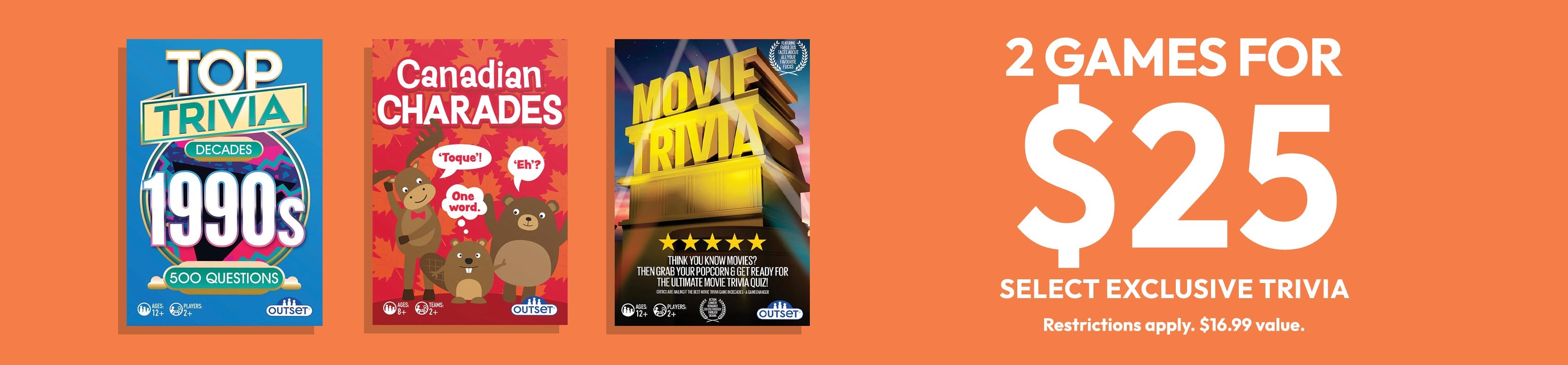 2 for $25 Mix & Match