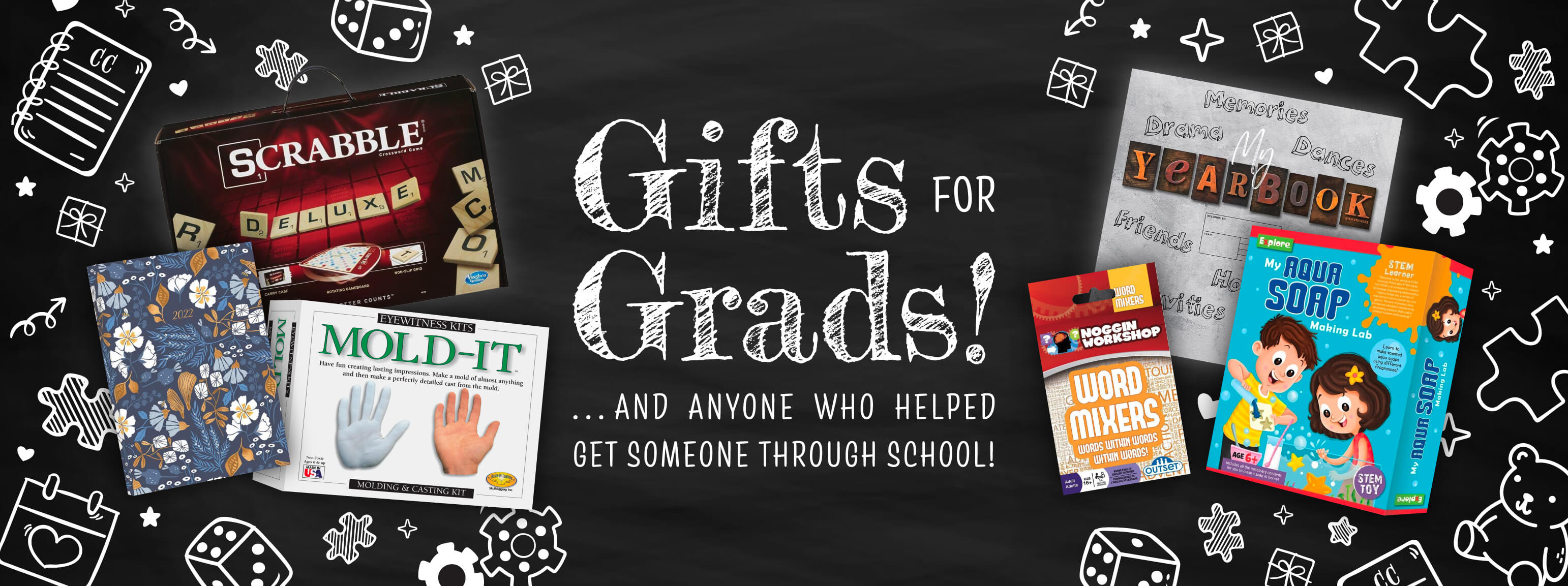 Gifts for Grads (and anybody who helped somebody get through the school year!)
