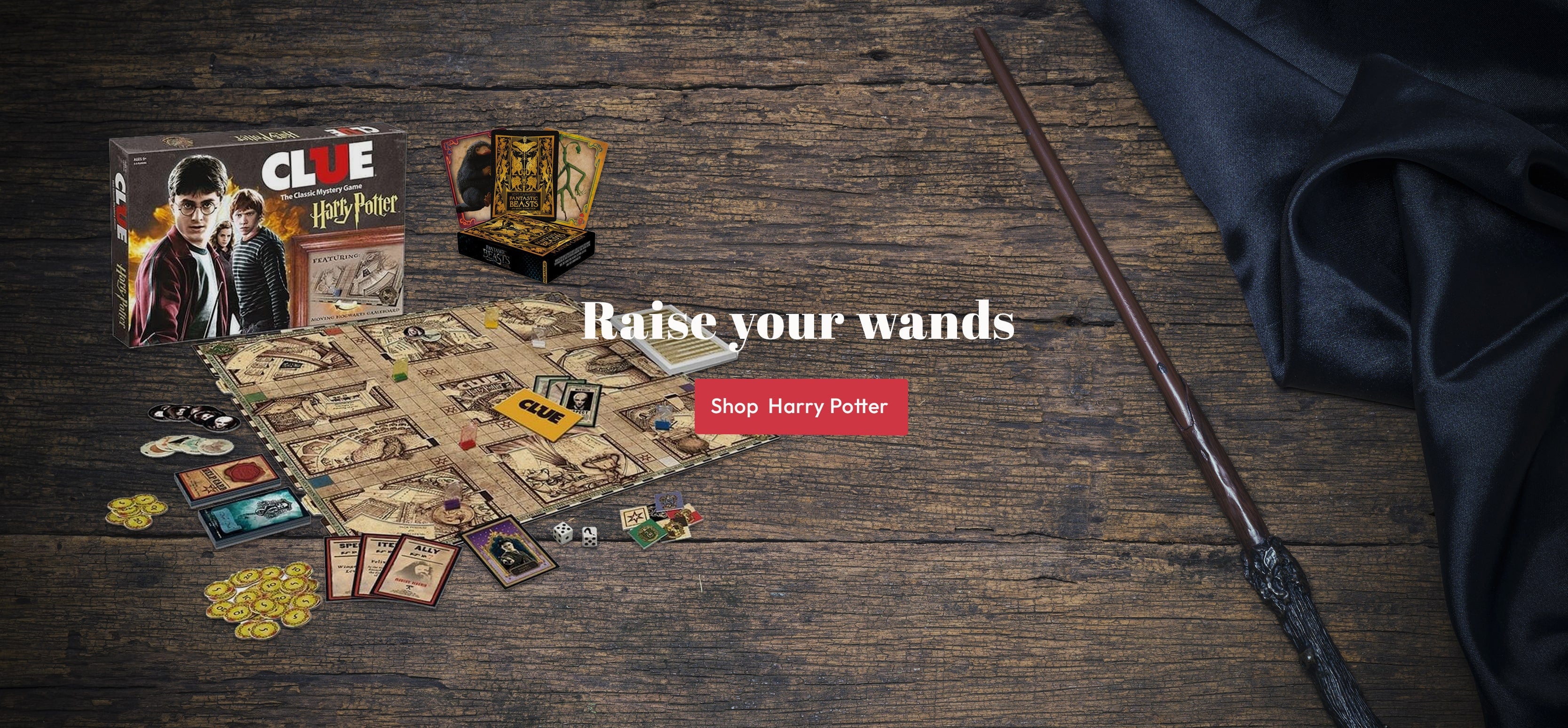 Raise your wands to Harry Potter day. Shop wizard worthy games at Calendar Club.