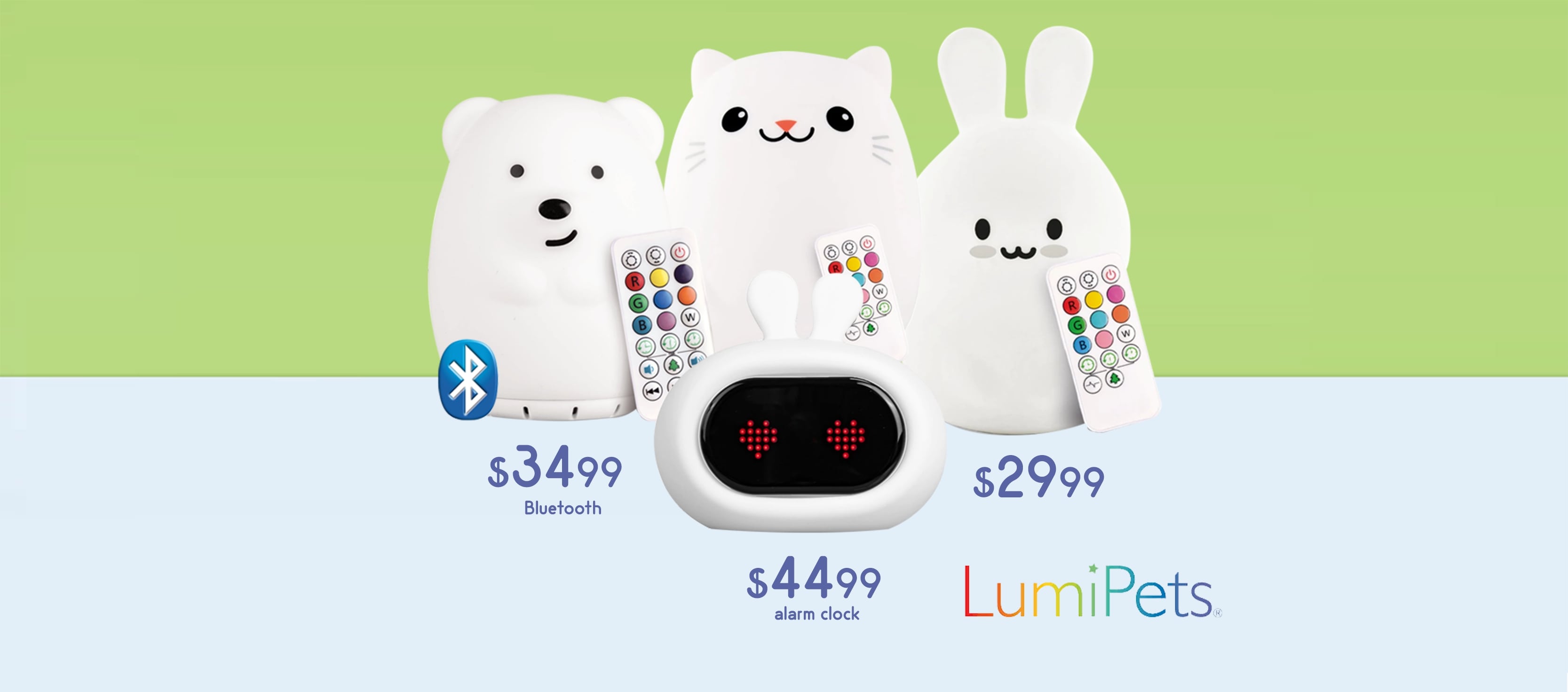 Keep the monsters away with these amazing, soft and programmable LumiPets line. Shop now!
