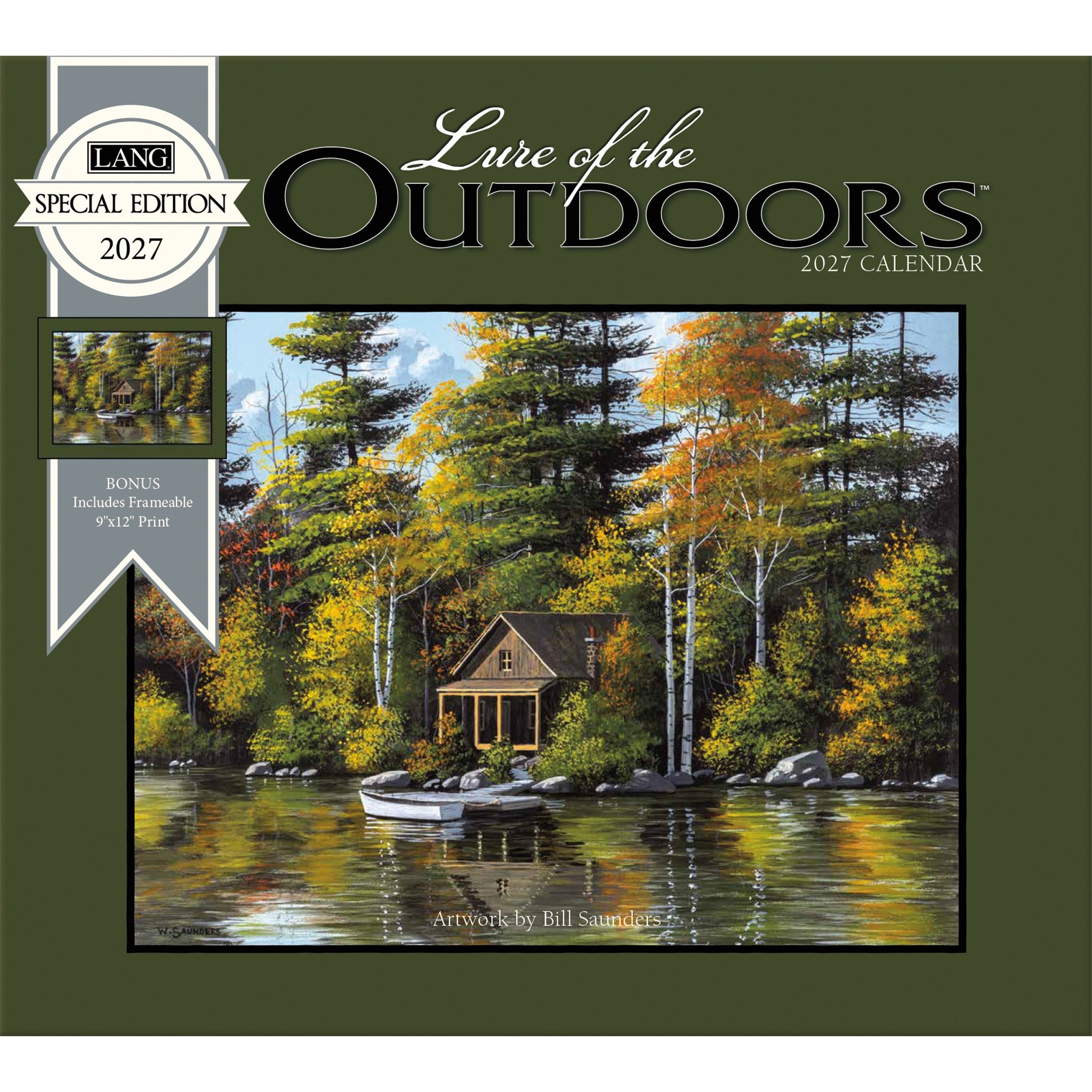 Lure of the Outdoors Special Edition with Print 2027 Wall Calendar