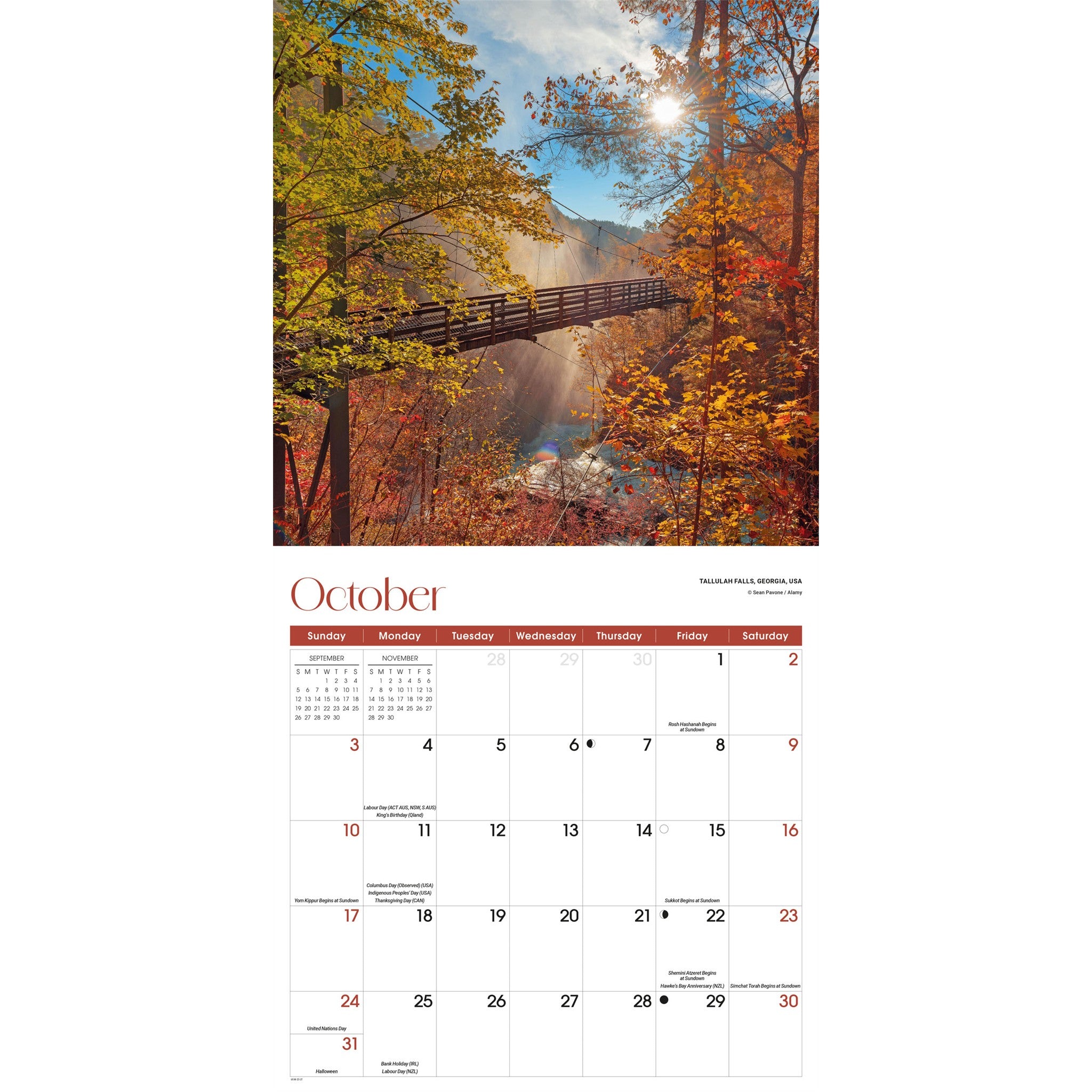 Seasons 2027 Wall Calendar