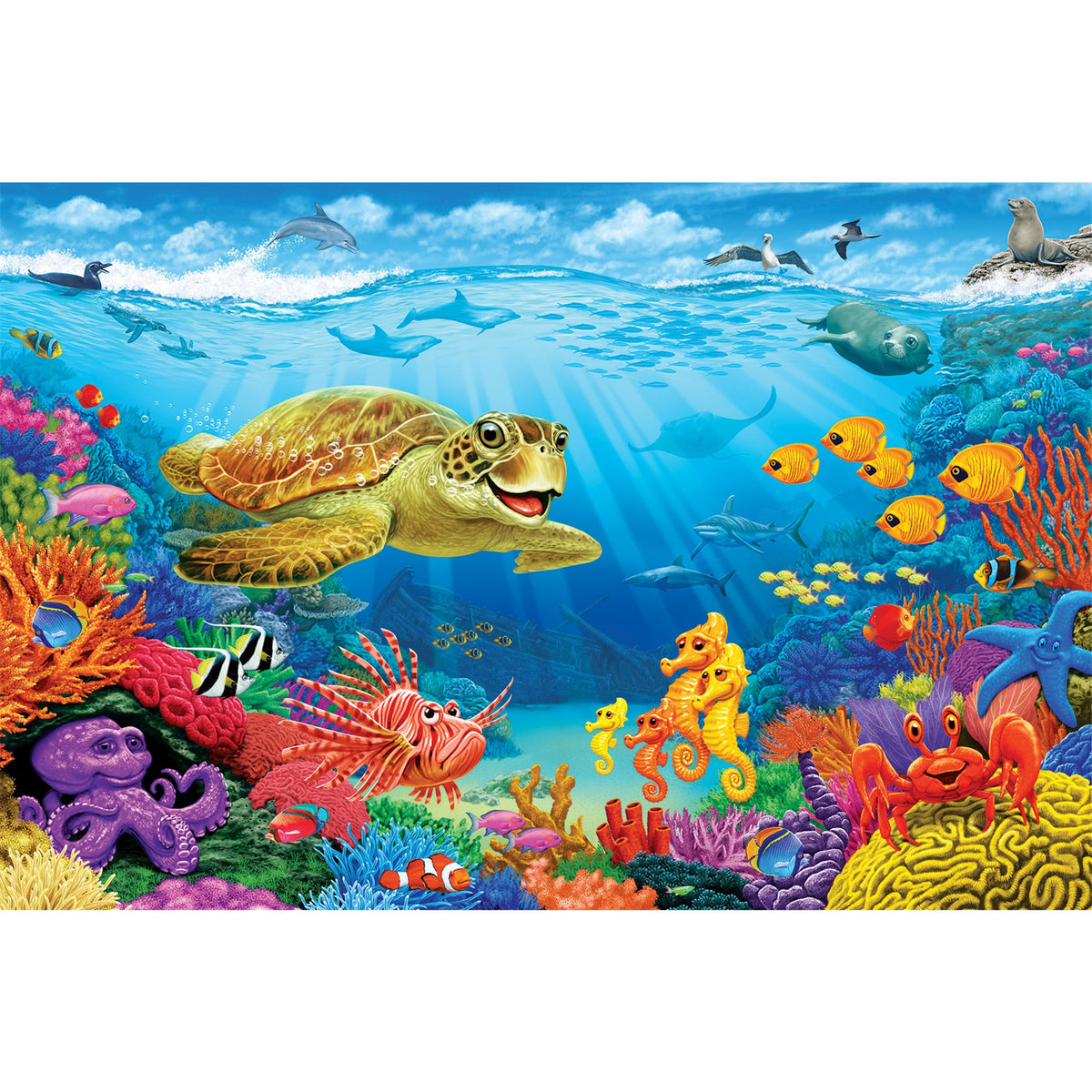 Ocean Reef 35 Piece Floor Puzzle - Online Only