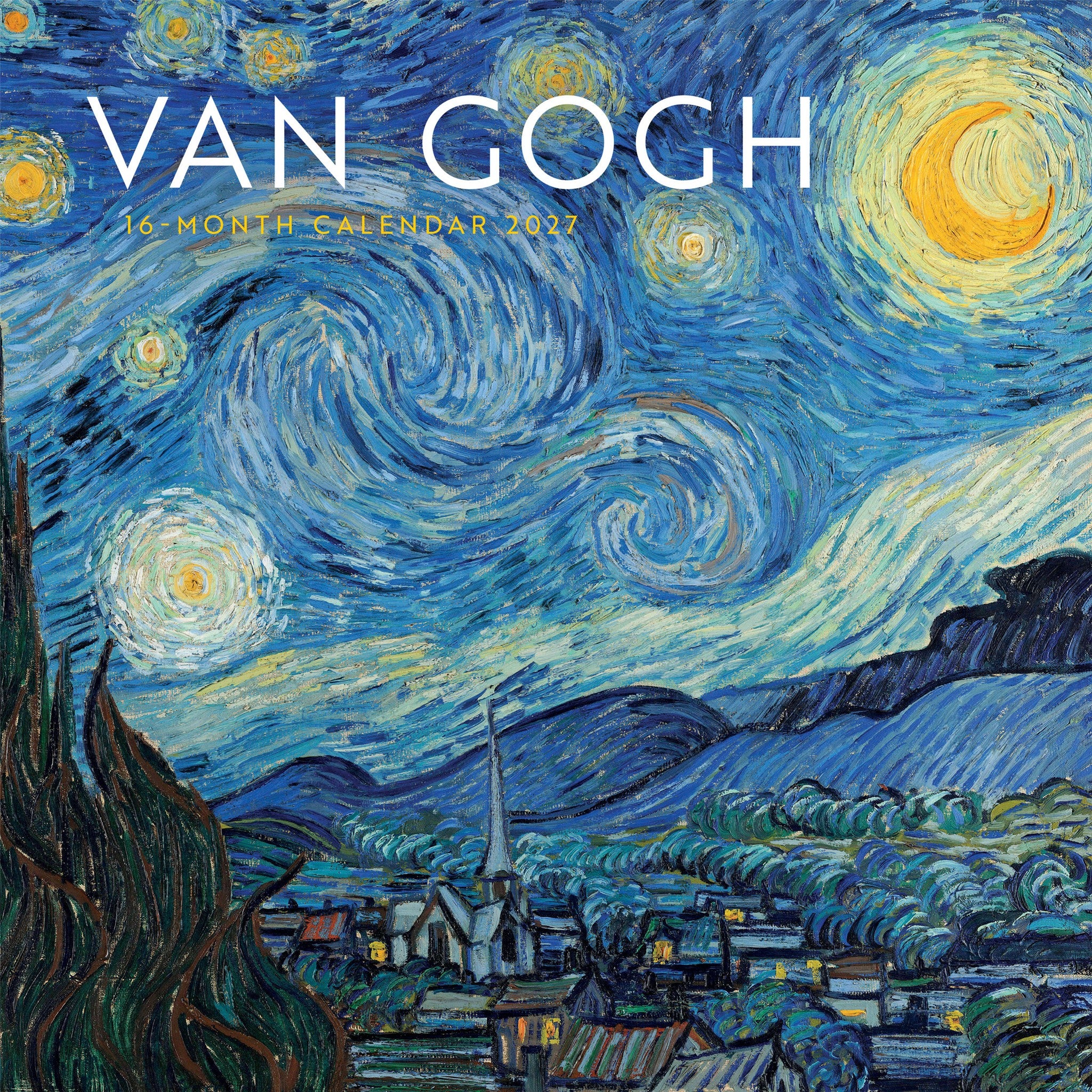 Van Gogh 2027 Wall Calendar