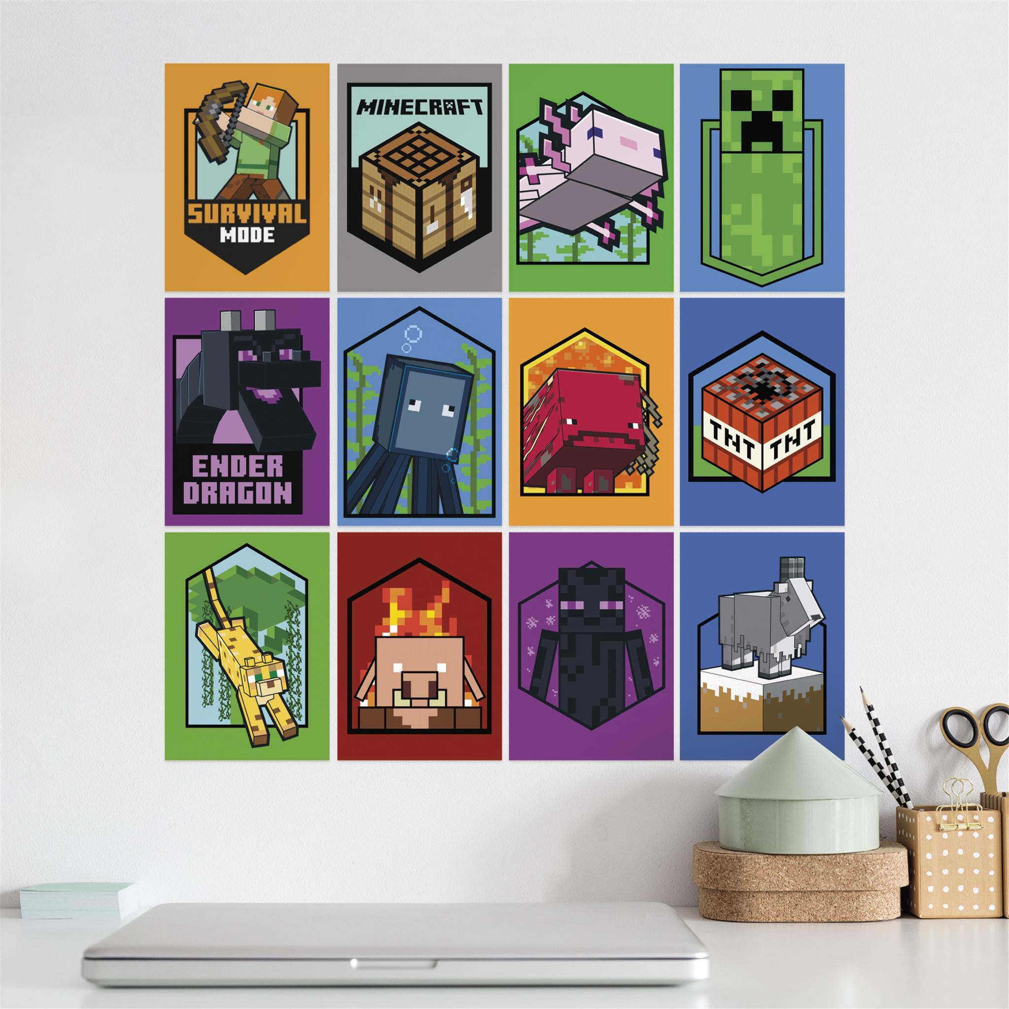 Minecraft 2026 Mini Poster Calendar