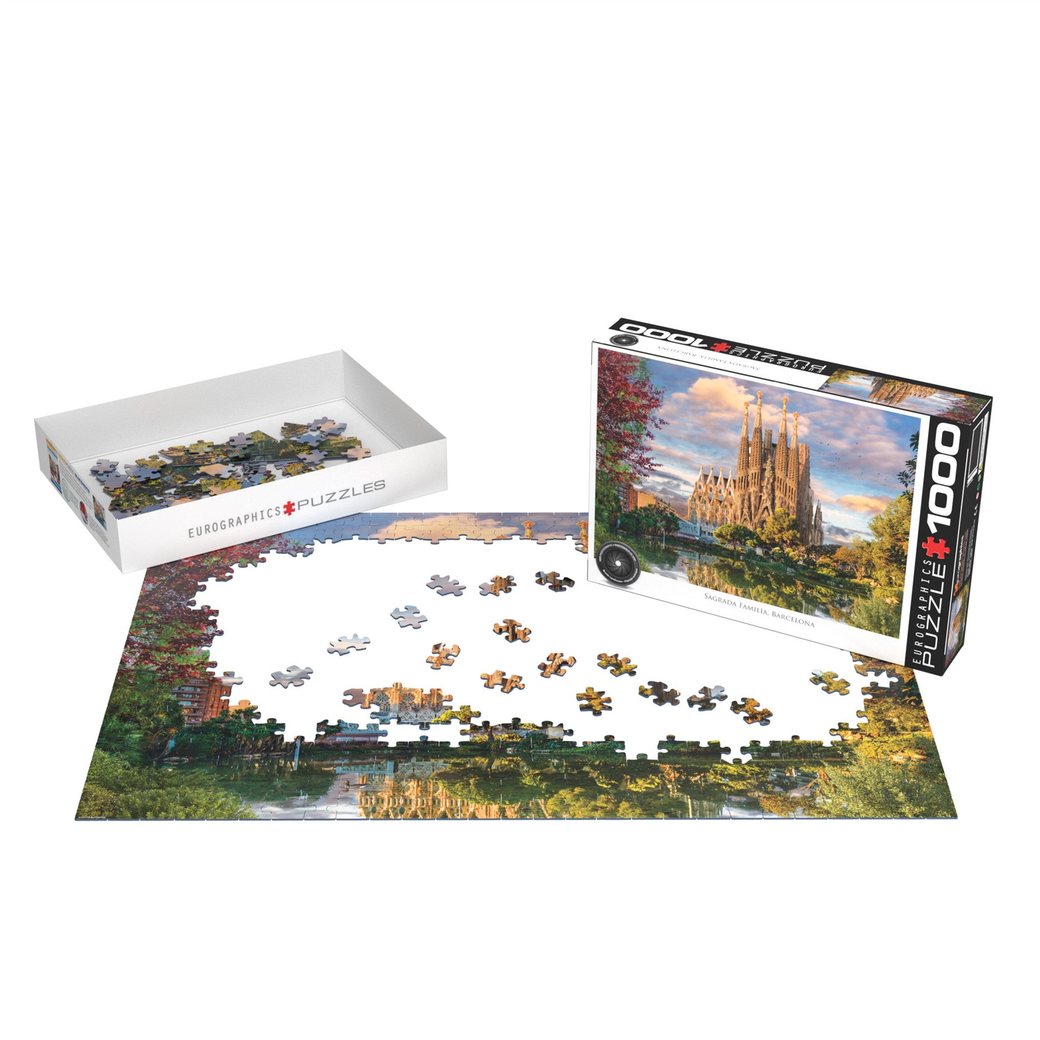 Sagrada Familia, Barcelona 1000 Piece Puzzle