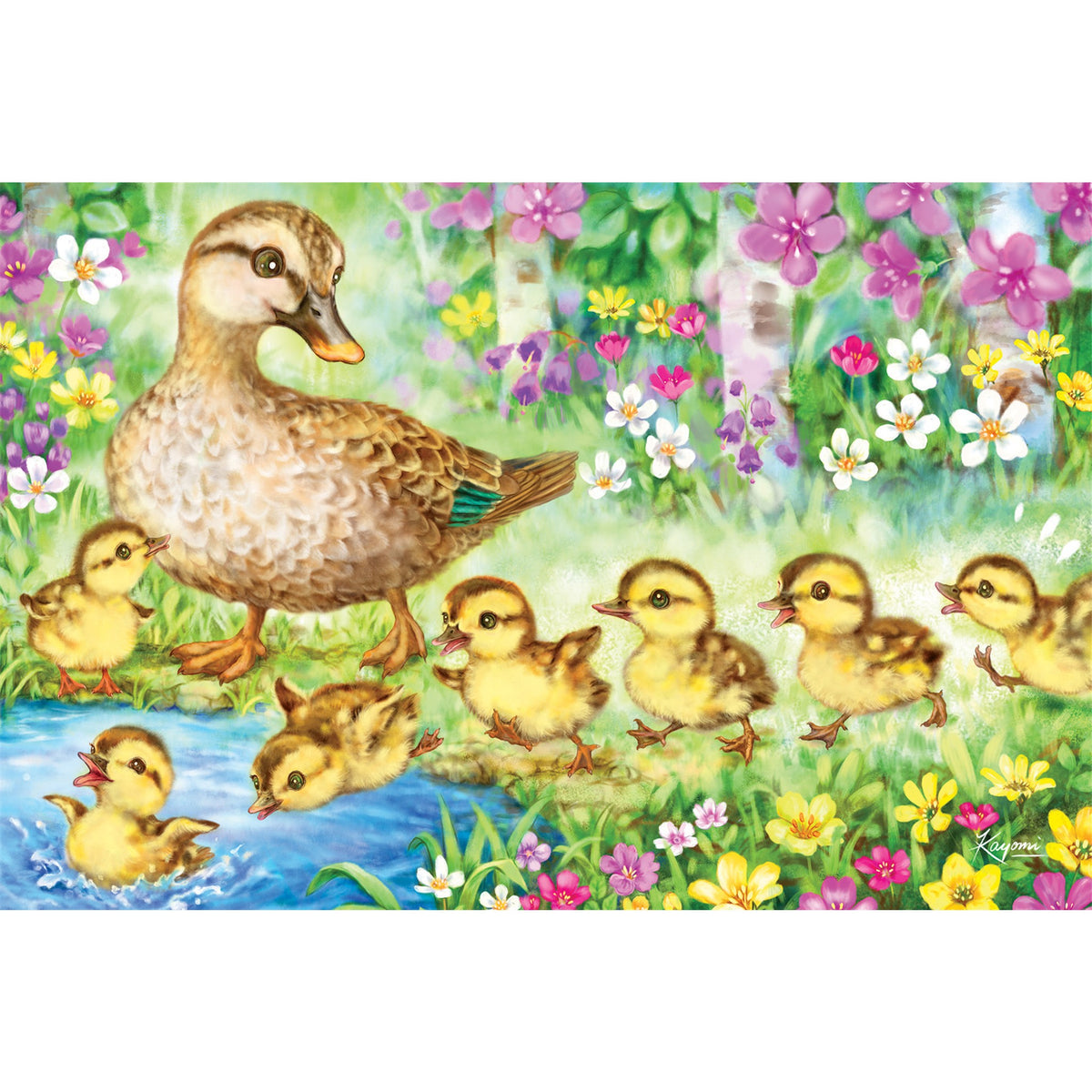 Ducklings 35 Piece Floor Puzzle - Online Only
