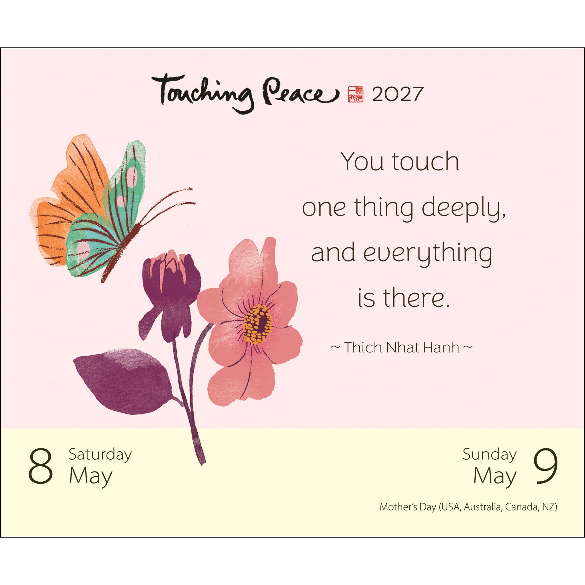Thich Nhat Hanh 2027 Box Calendar - Online Only