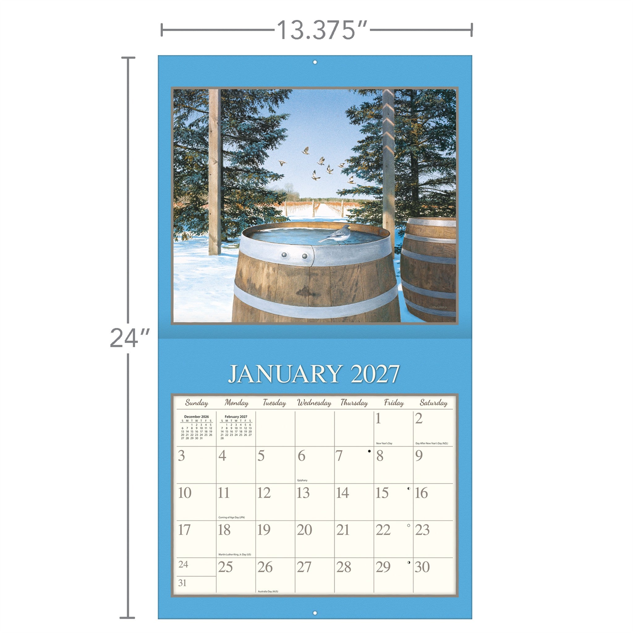 Cottage Country 2027 Wall Calendar