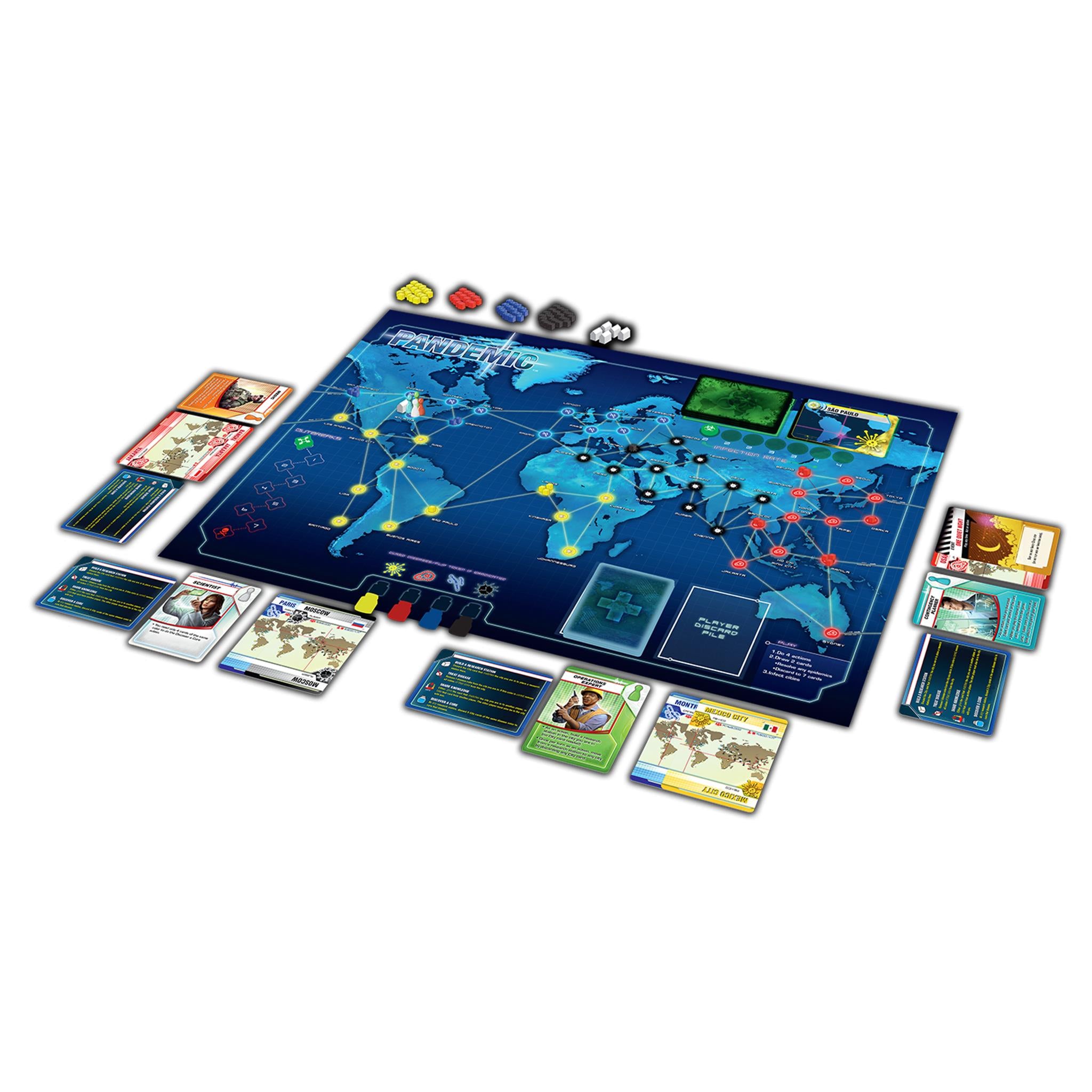 Pandemic Strategy Games by Z-Man Games - Calendar Club 681706711003
