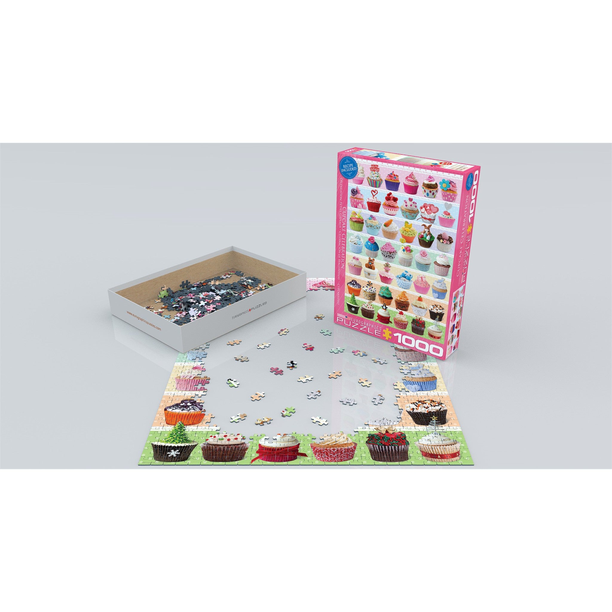 Cupcake Celebration 1000 Piece Puzzle - Online Only