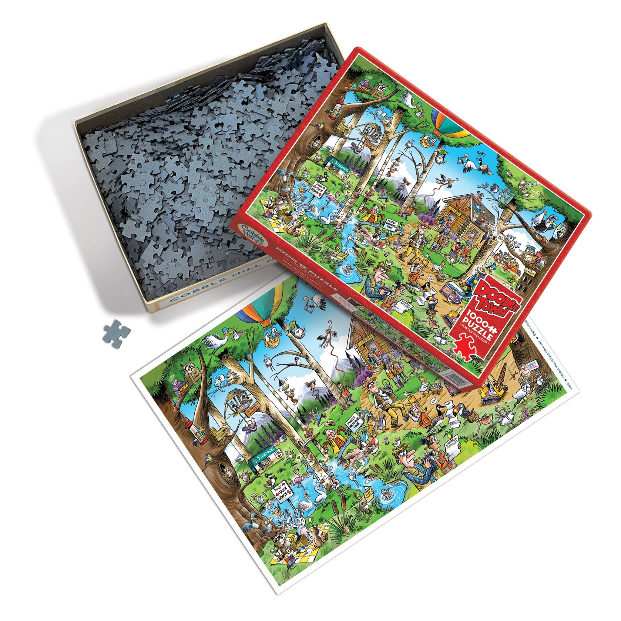 Birdwatcher's Paradise 1000 Piece Puzzle