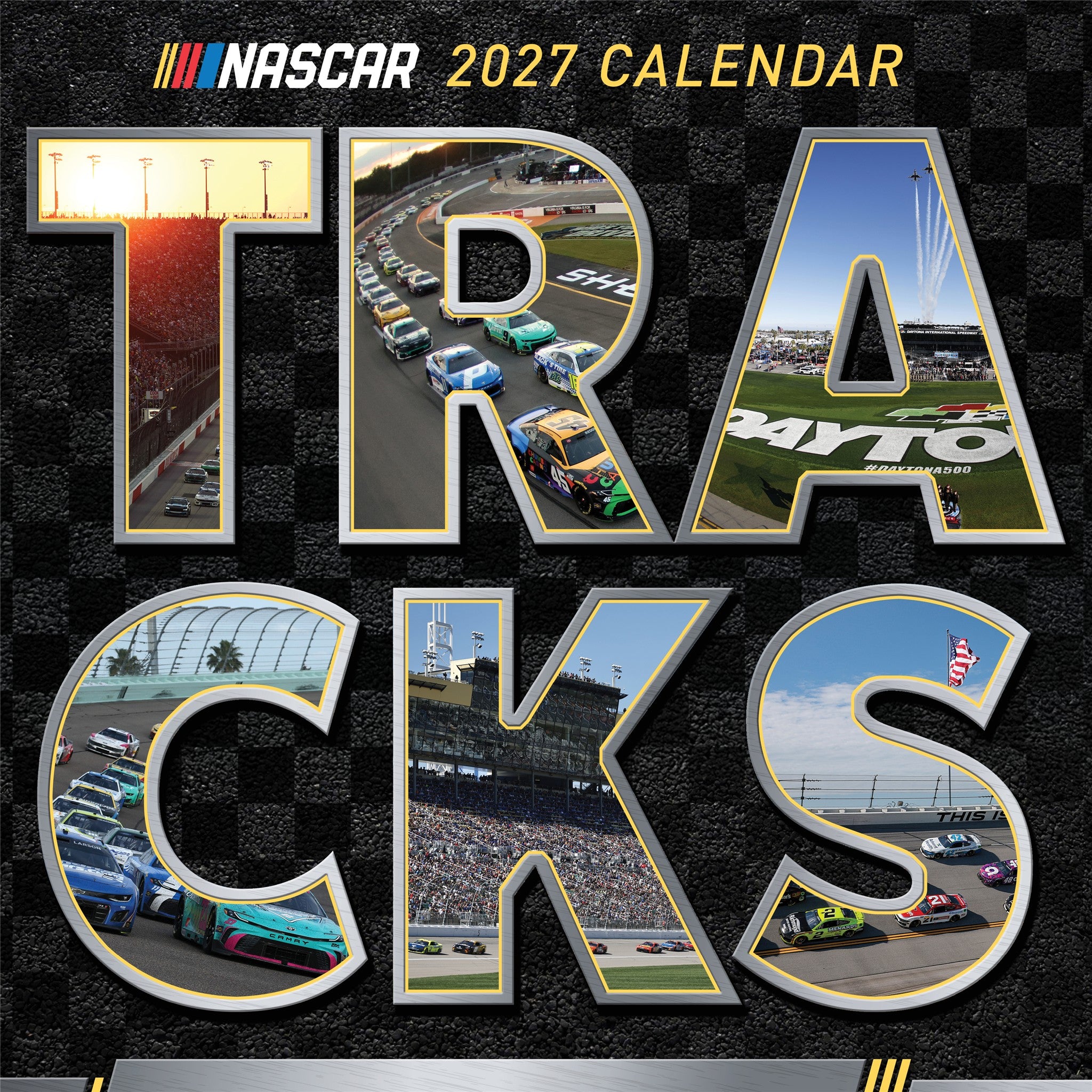 NASCAR Tracks 2027 Wall Calendar