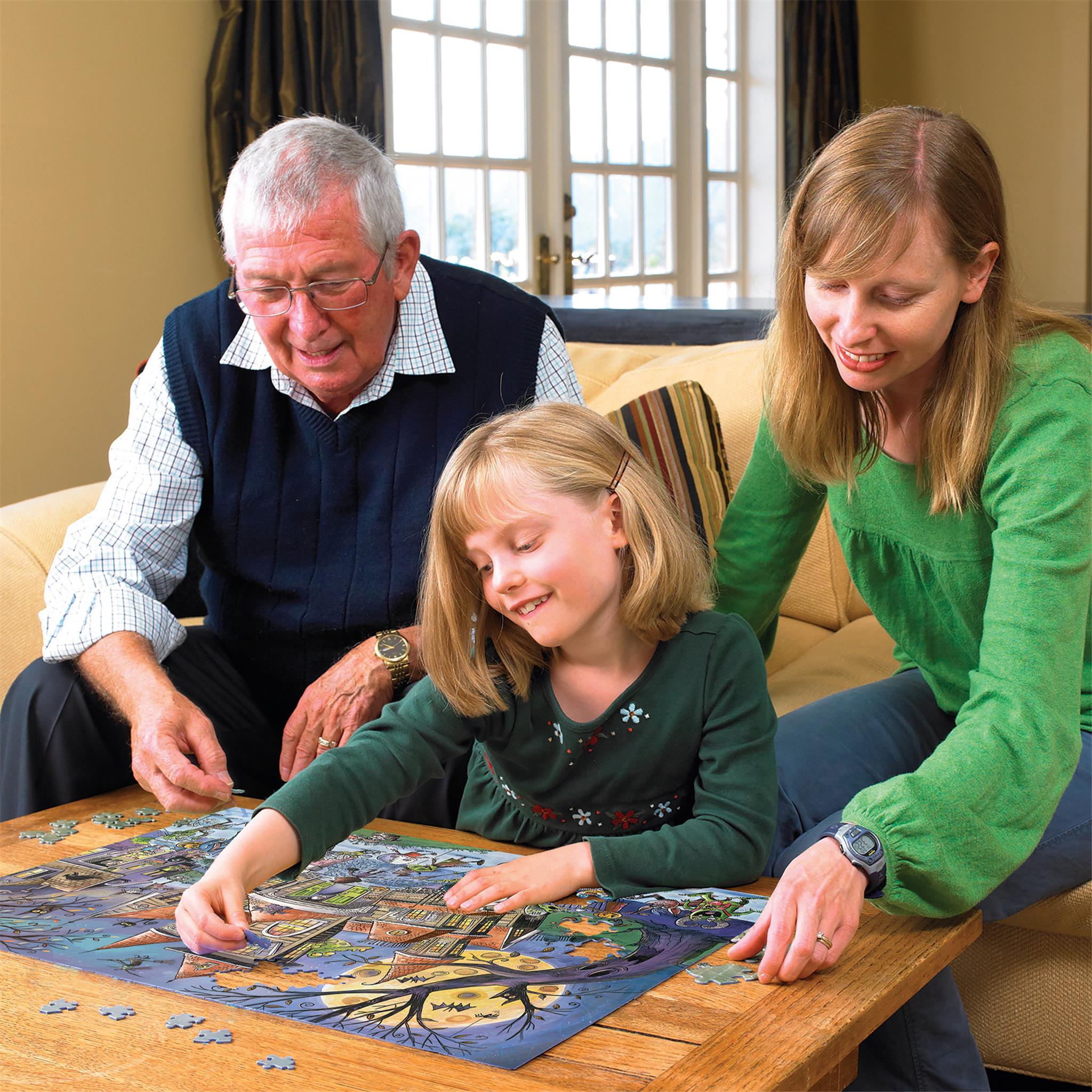 Haunted House 350 Piece Puzzle