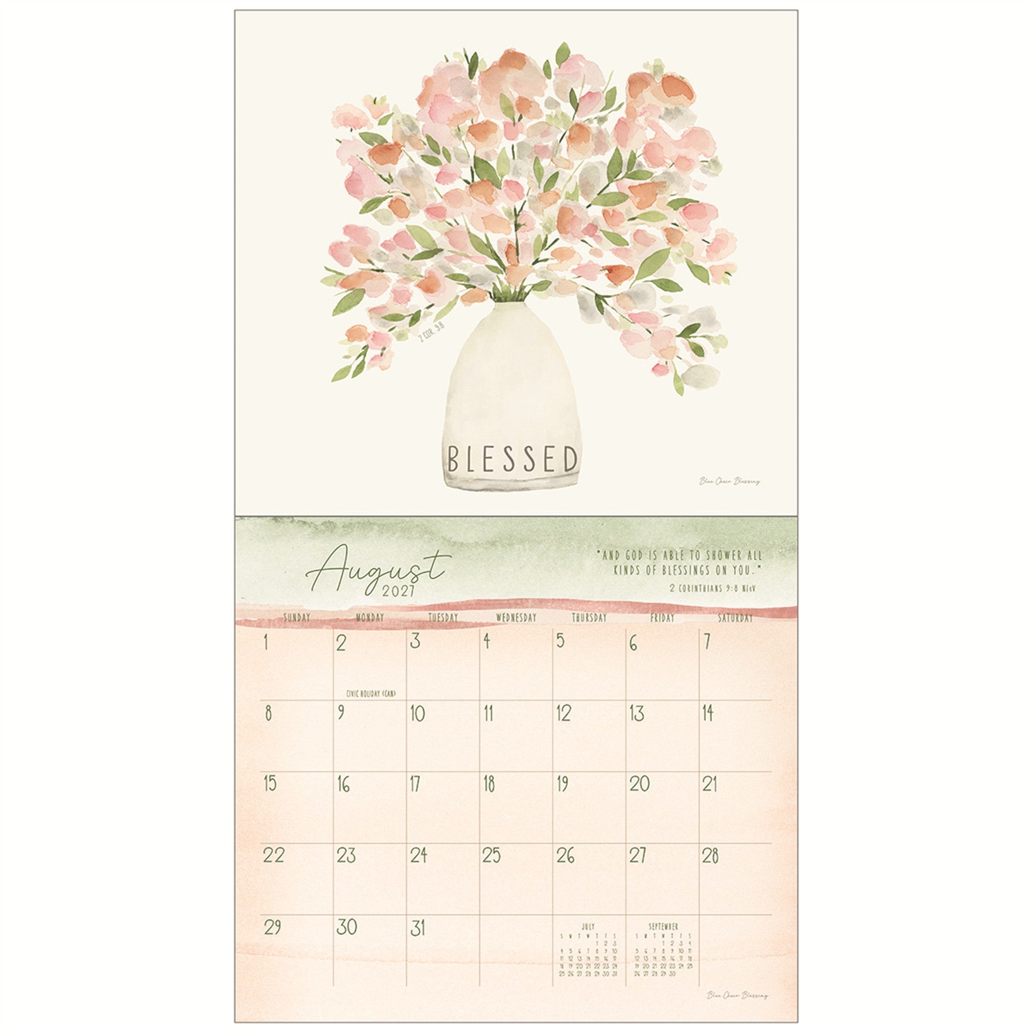 Grace Upon Grace 2027 Wall Calendar - Online Only