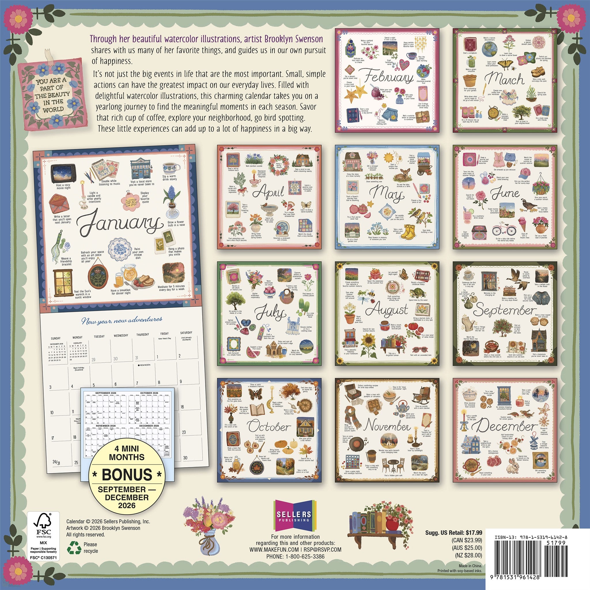 Moments That Matter 2027 Wall Calendar - Online Only