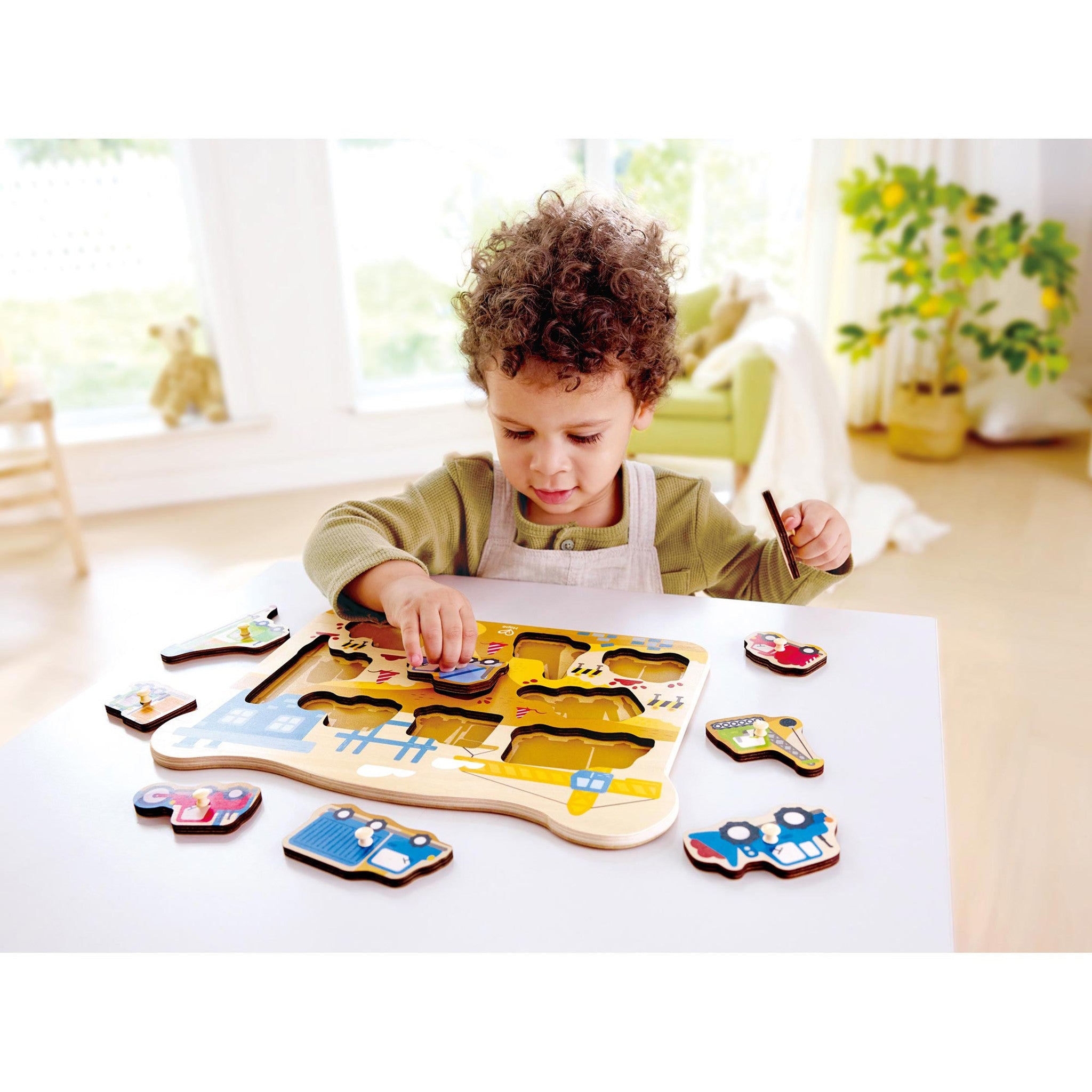 Construction Peg Puzzle