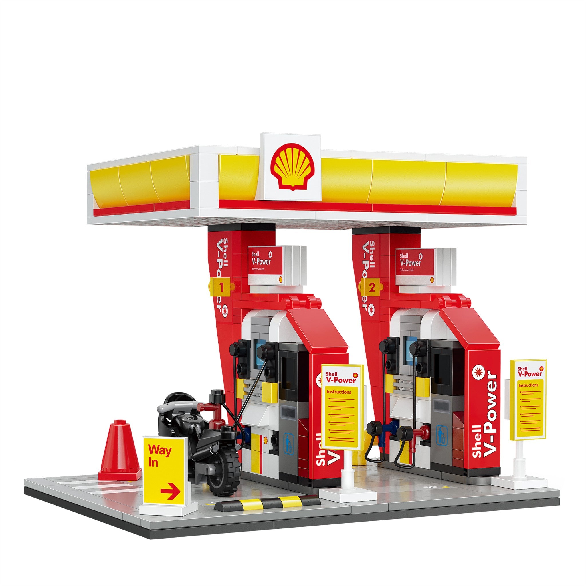 Shell Retail Station 305 Pieces