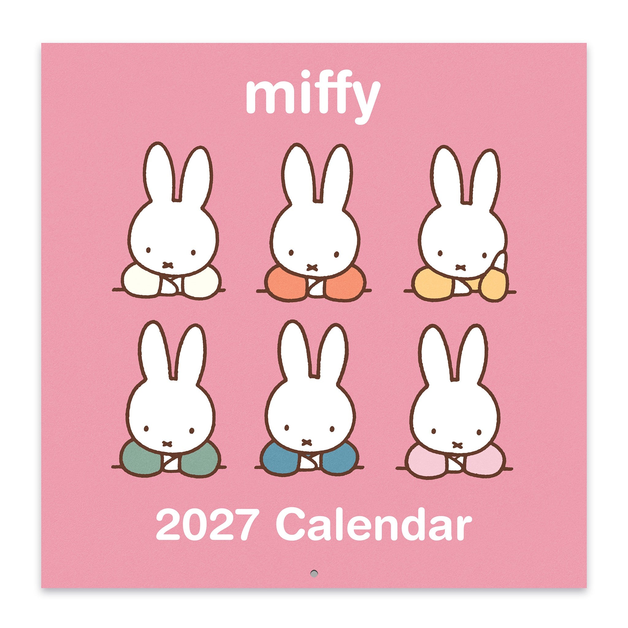 Miffy A Year in Color 2027 Wall Calendar