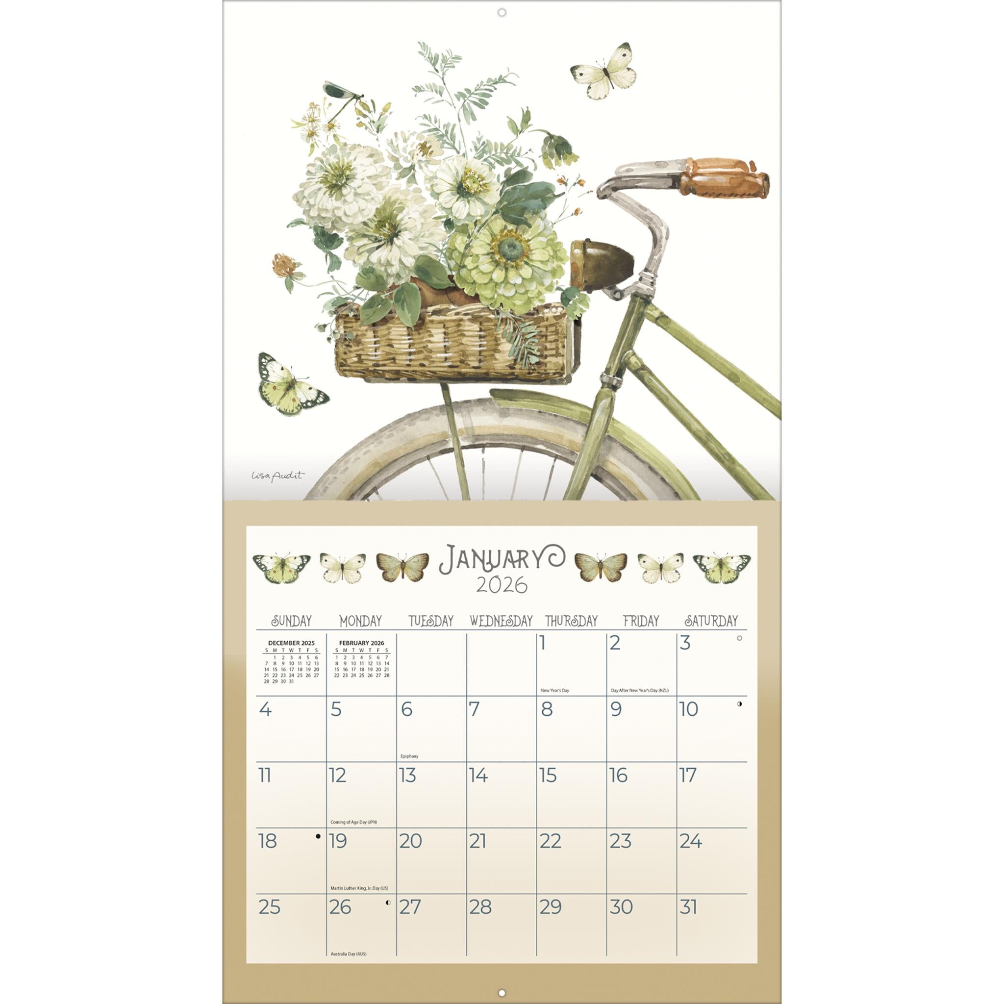 A Beautiful Ride 2026 Deluxe Wall Calendar