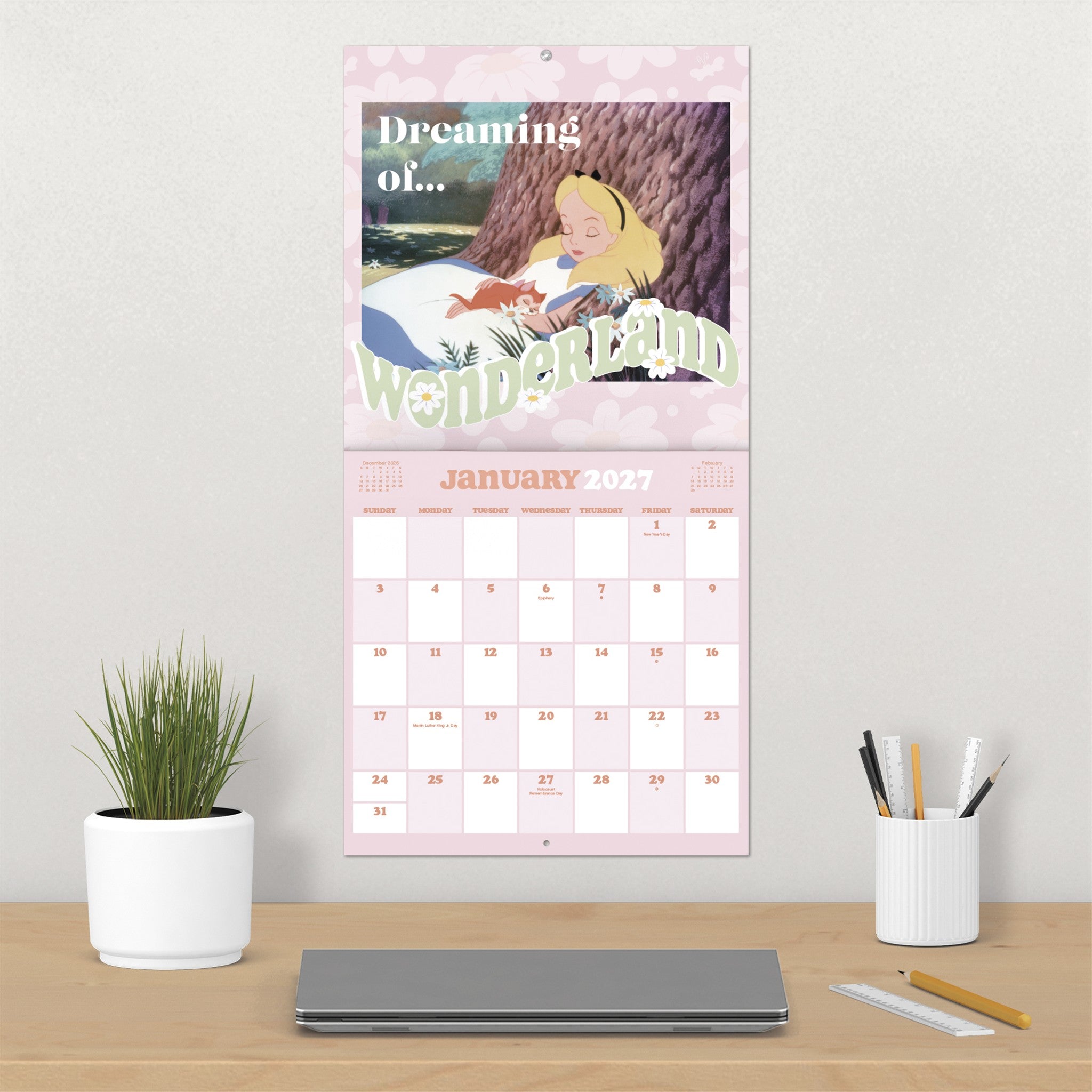 Alice in Wonderland 2027 Wall Calendar - Online Only