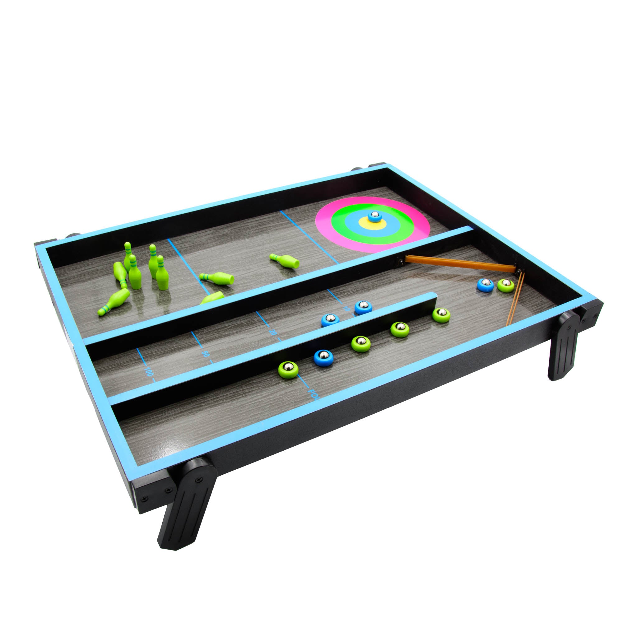 083176101078 Tabletop Neon 4 in 1 Games PMT Holdings - Calendar Club
