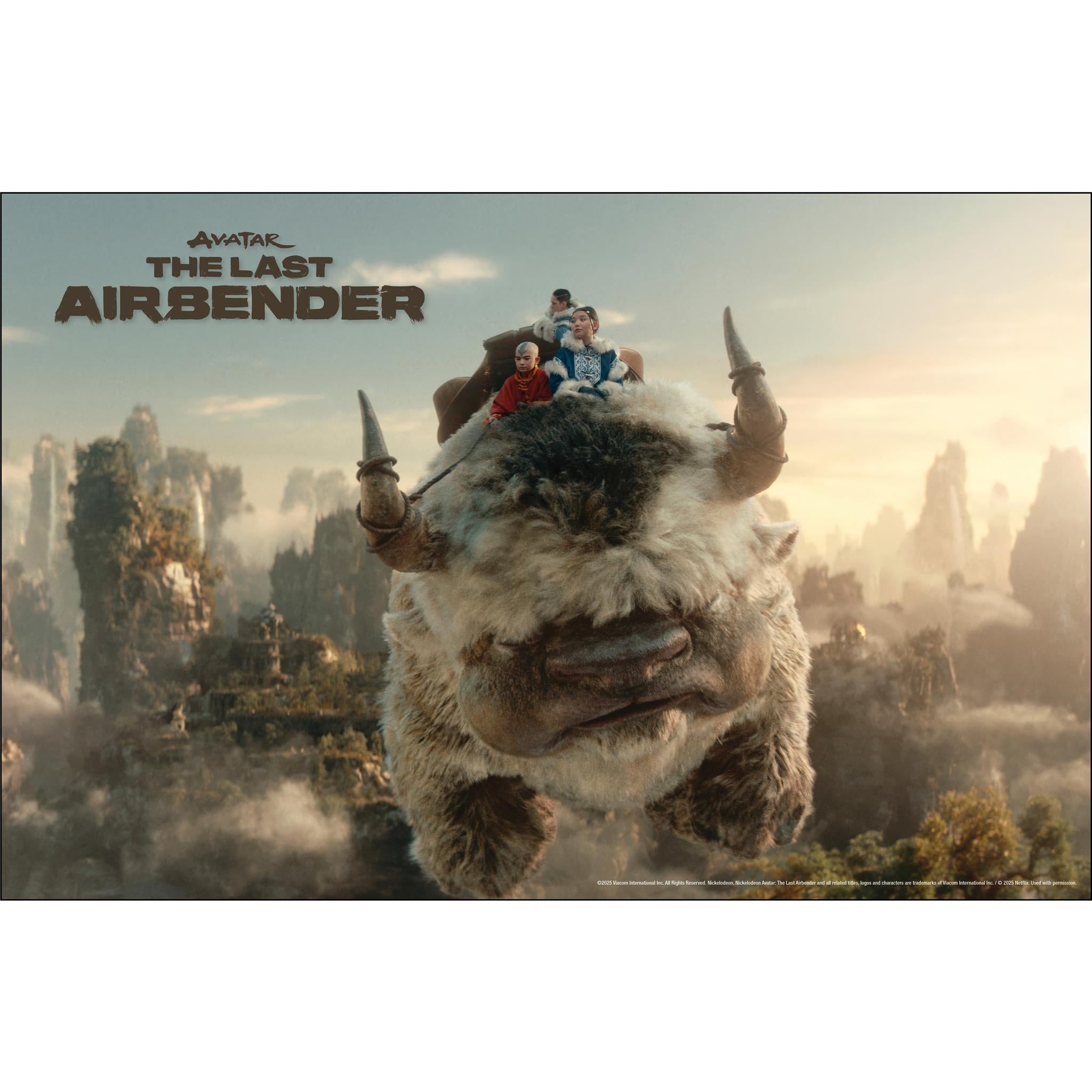 Avatar: The Last Airbender Netflix Series with Poster 2026 Deluxe Wall Calendar - Online Only