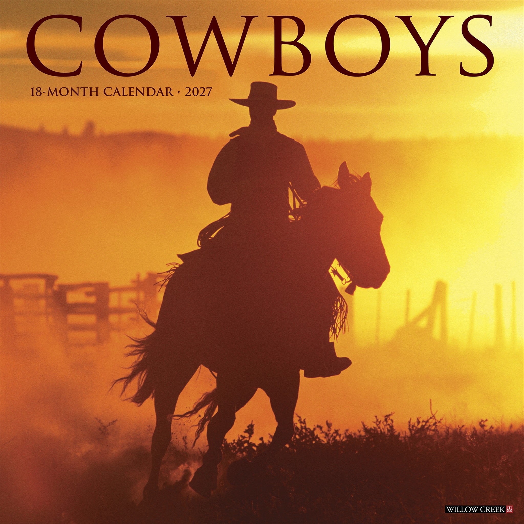 Cowboys 2027 Wall Calendar