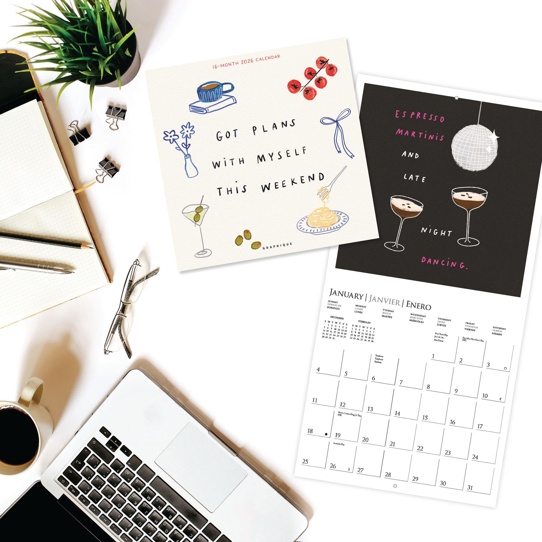 Simple Joys 2026 Wall Calendar - Online Only