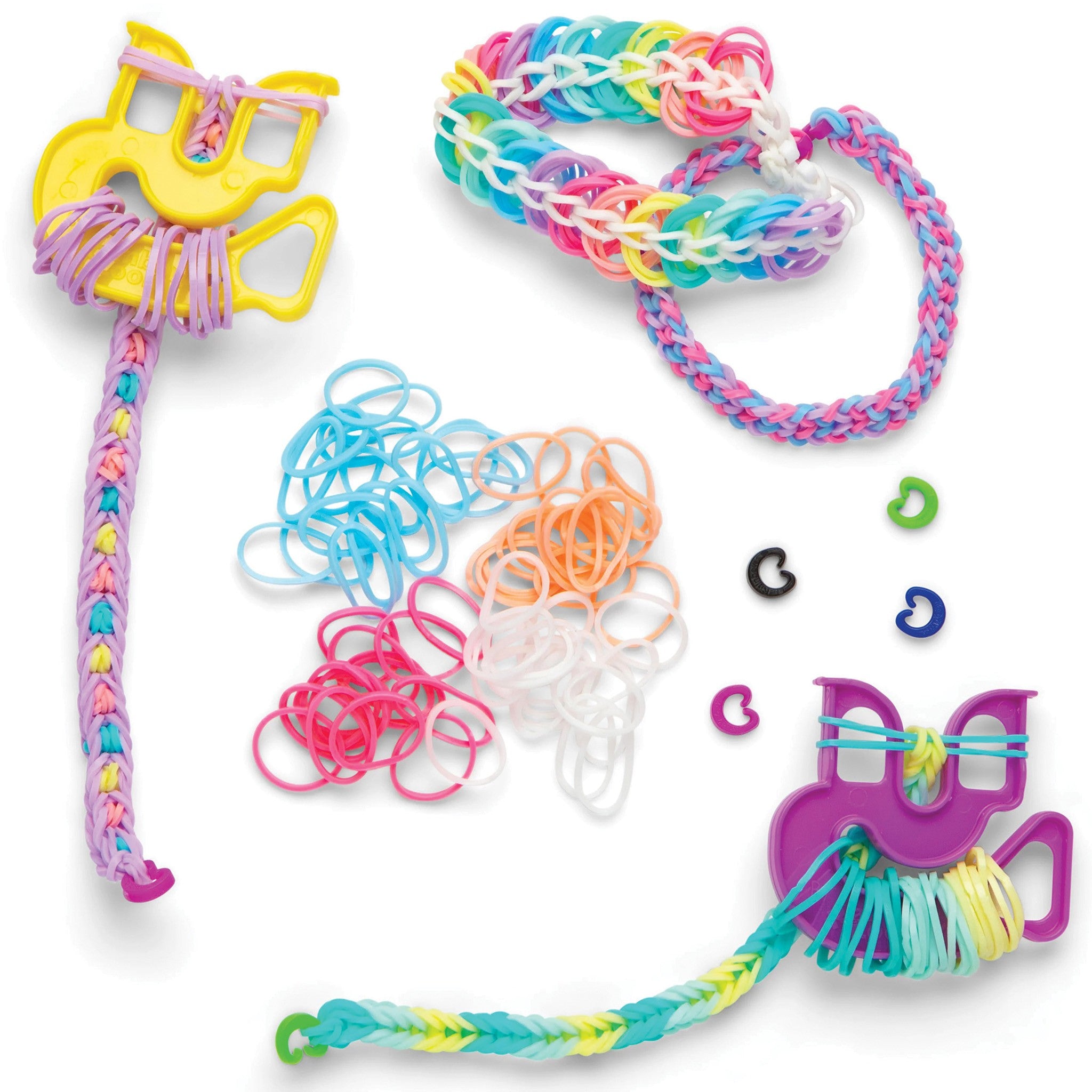 Pastel Rainbow Loom Treasure Box