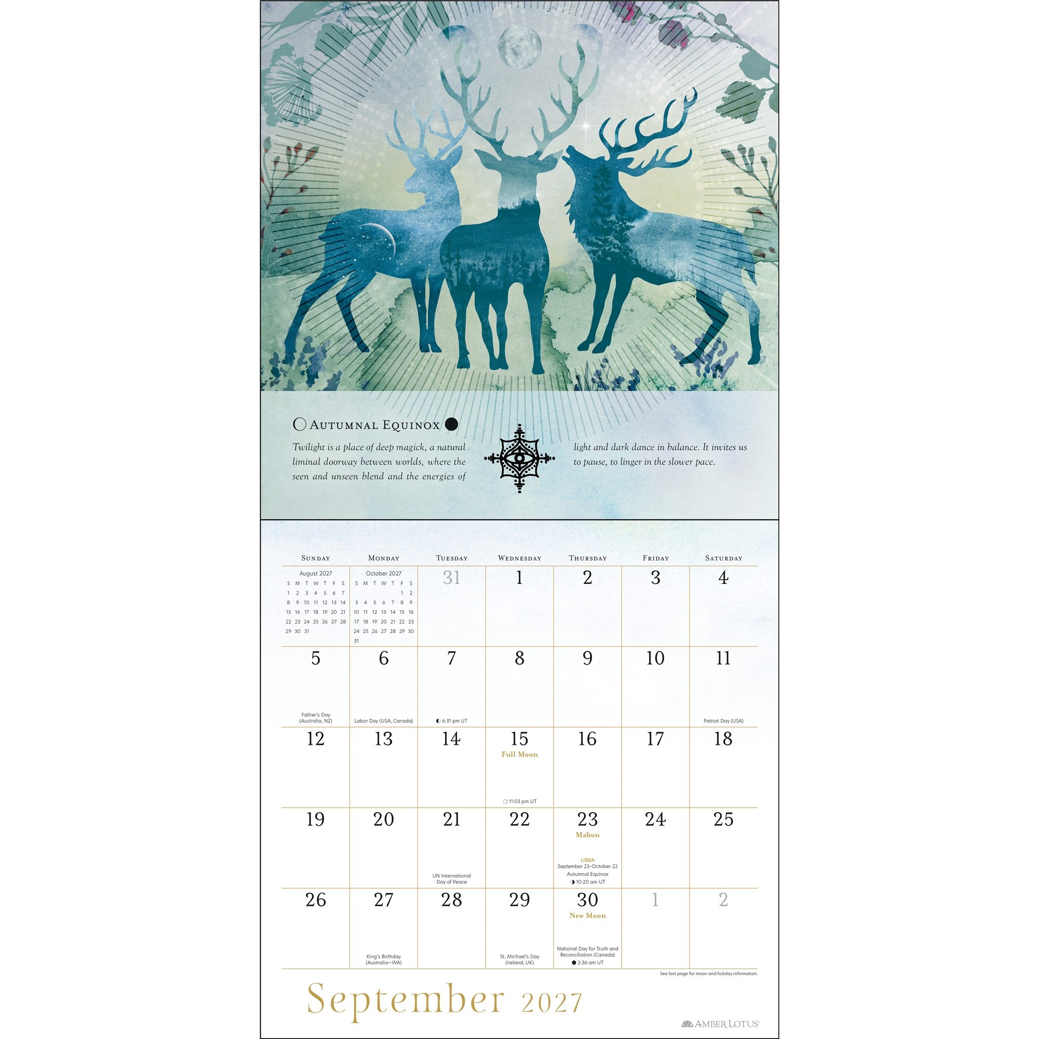 Year of the Witch 2027 Wall Calendar