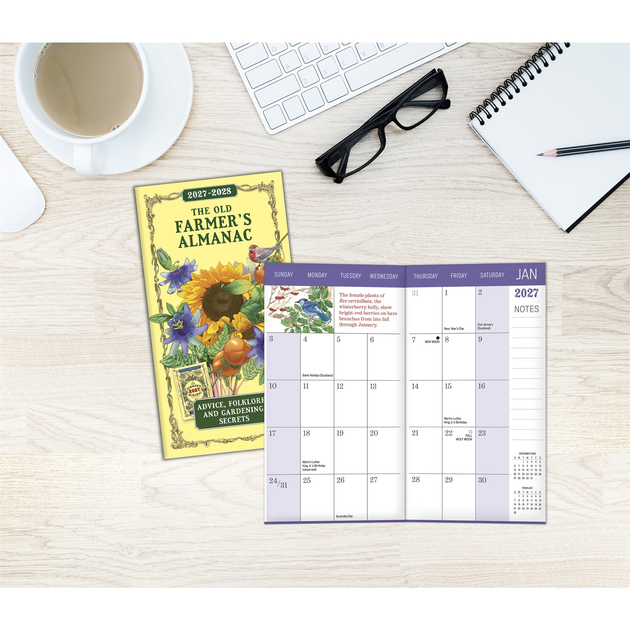 Old Farmer's Almanac 2027-2028 2-Year Pocket Planner