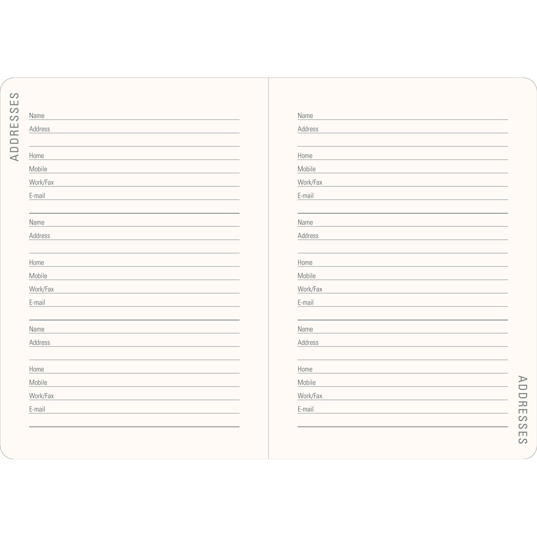 Wildflower Garden 2026-2027 Engagement Calendar - Online Only