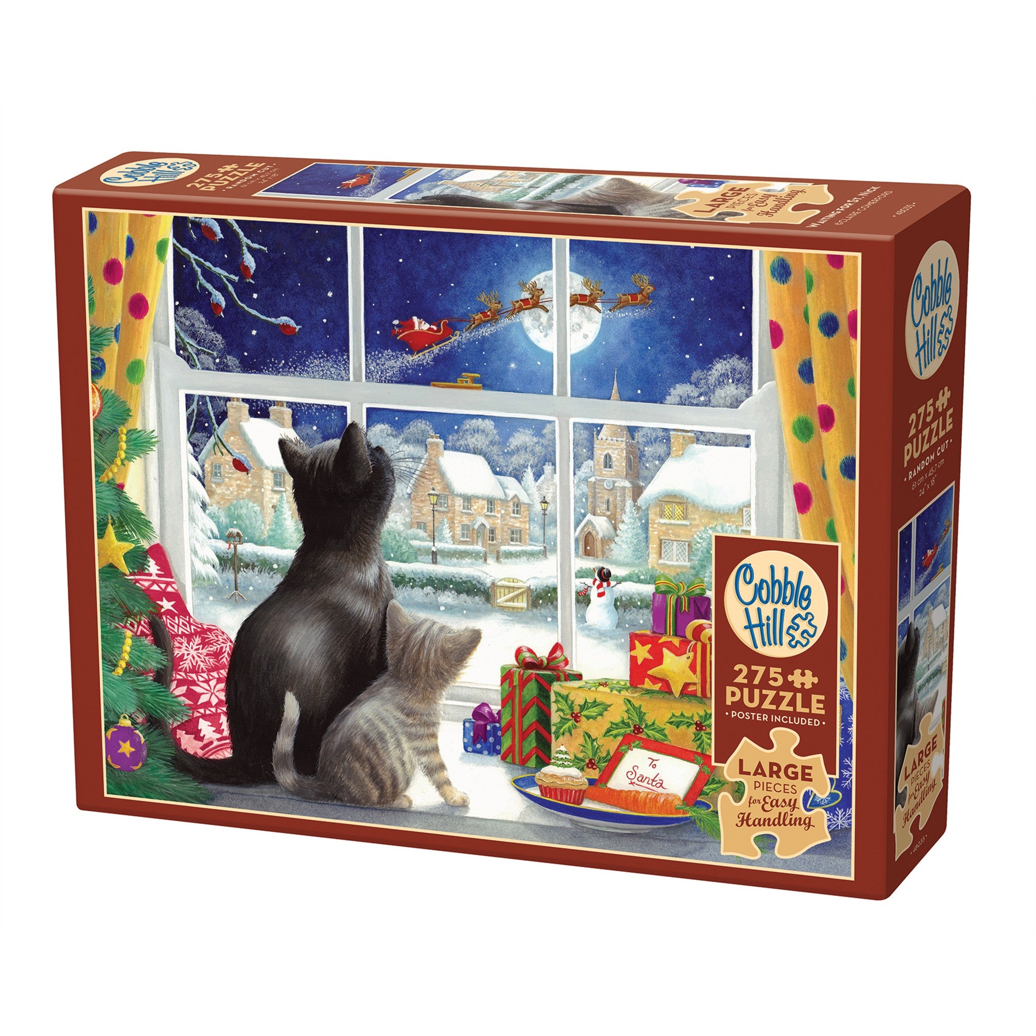 Waiting for St. Nick 275 Piece Puzzle