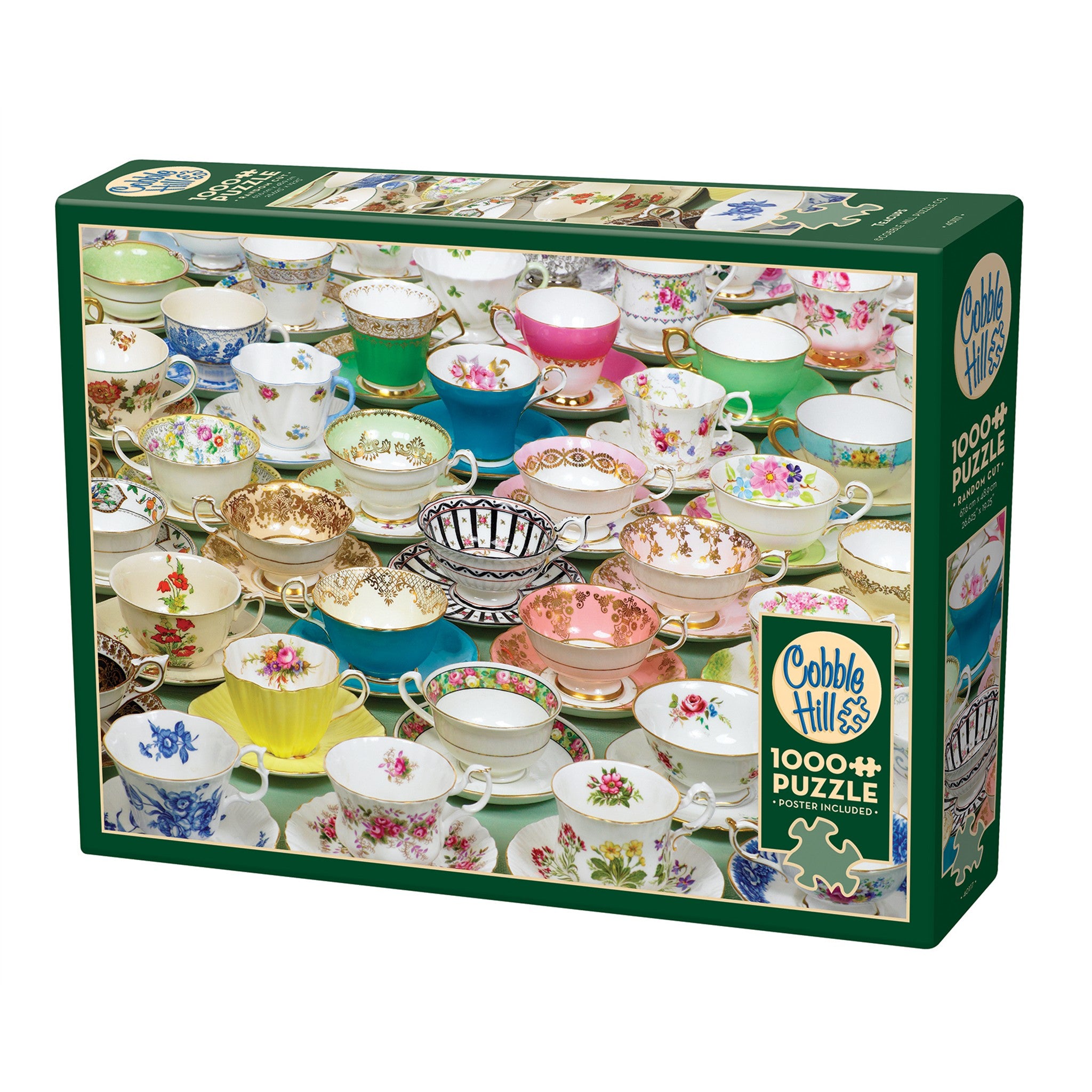 Teacups 1000 Piece Puzzle
