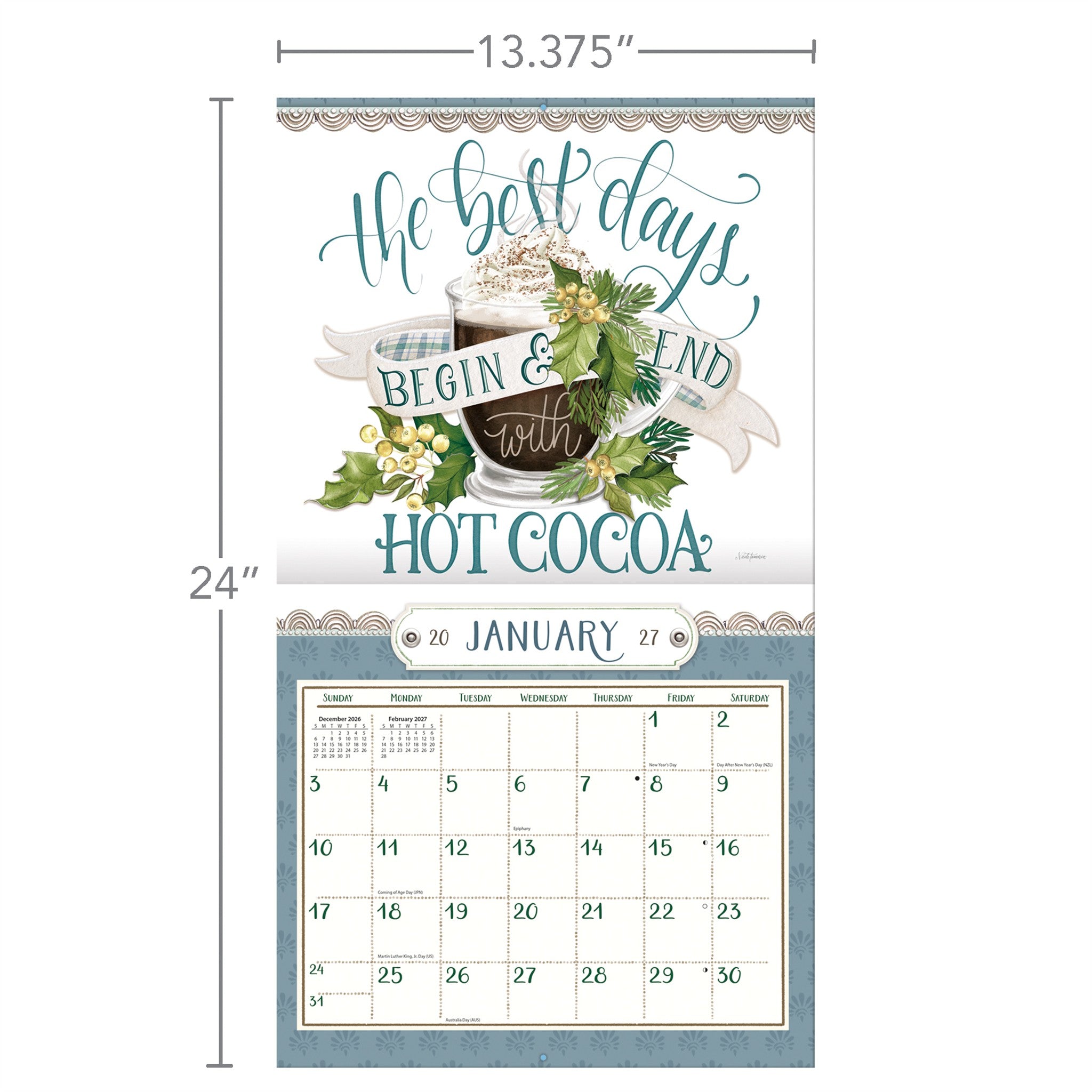 Love To Cook 2027 Wall Calendar