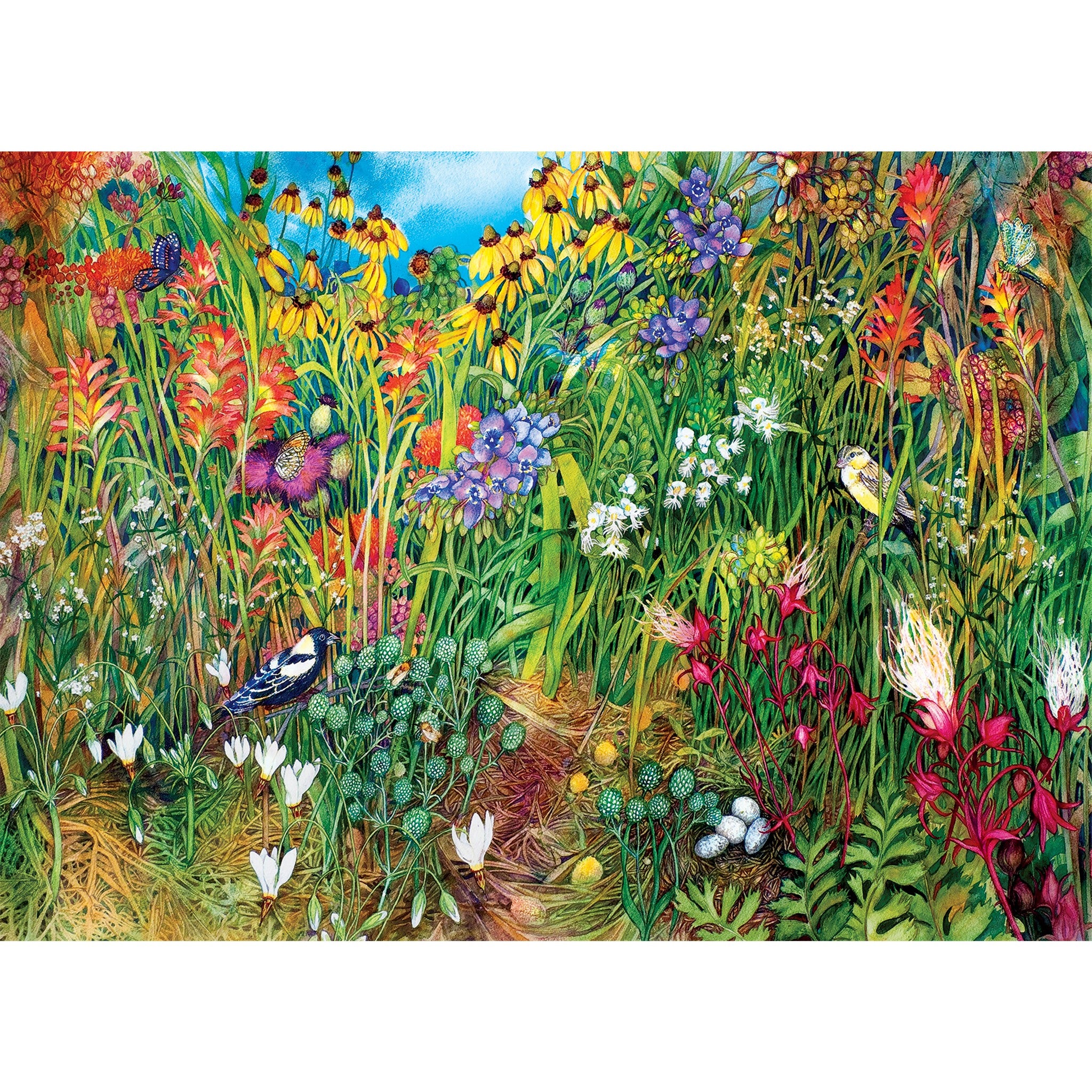 Prairie Grass 1000 Piece Puzzle - Online Only