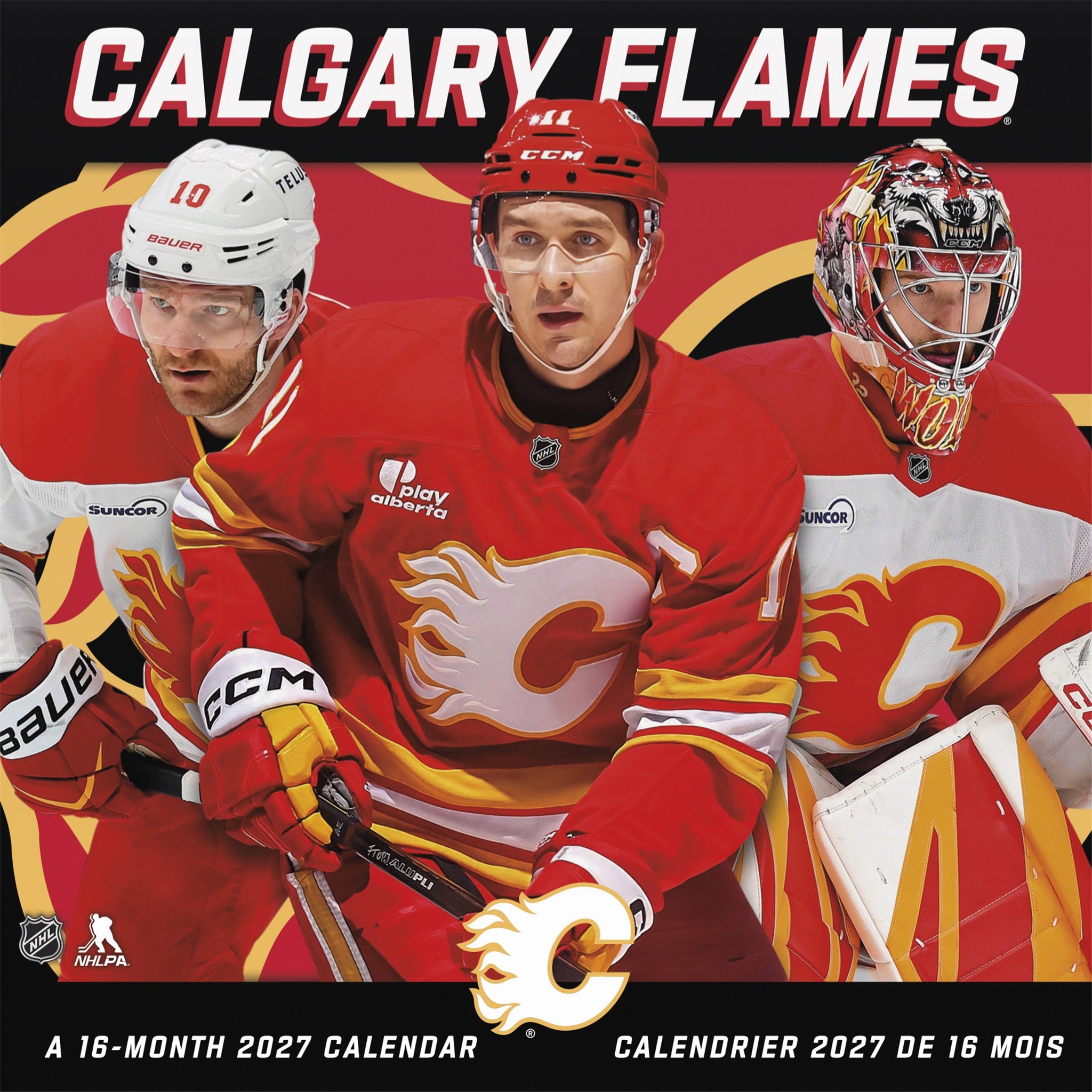 NHL Calgary Flames 2027 Wall Calendar