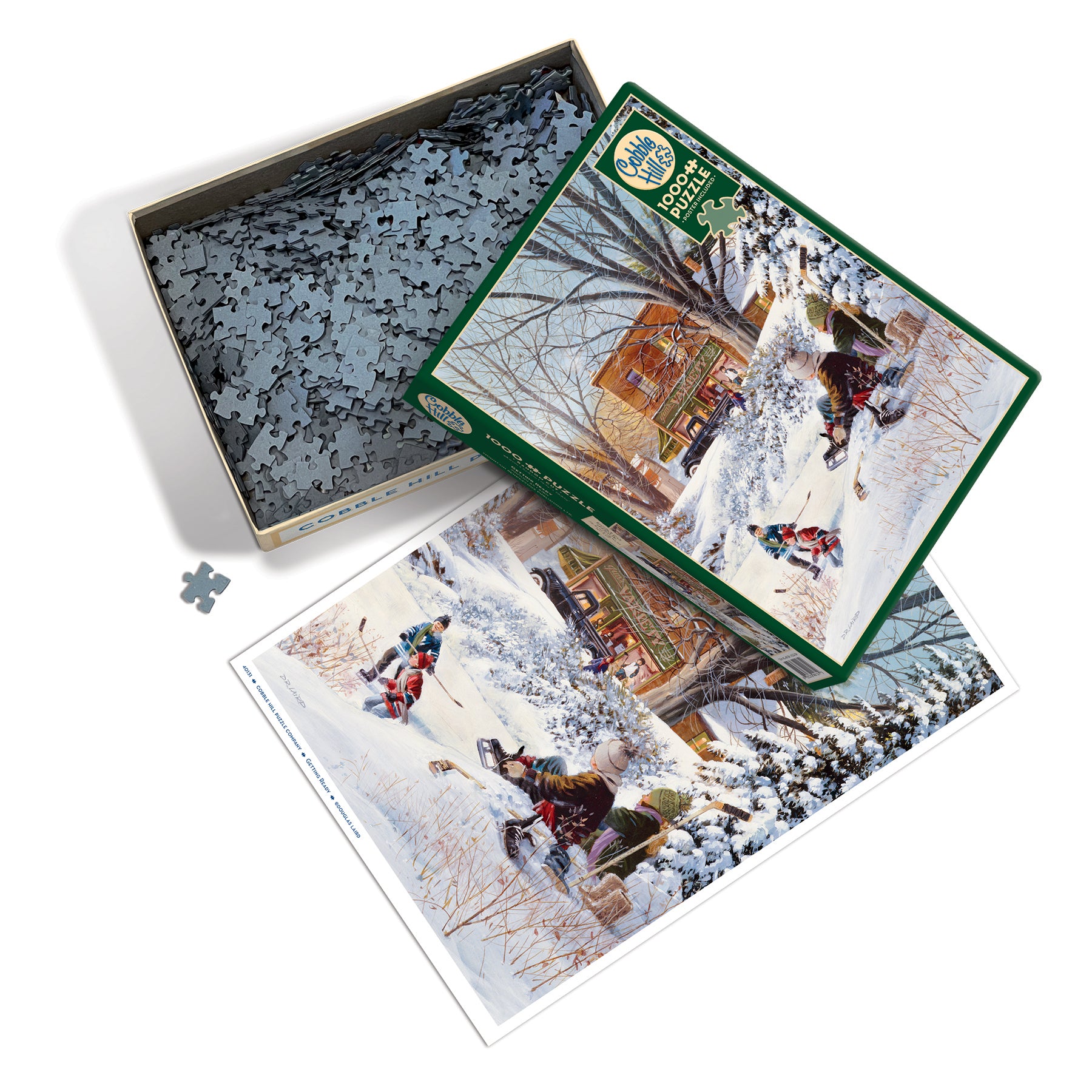 Getting Ready 1000 Piece Puzzle