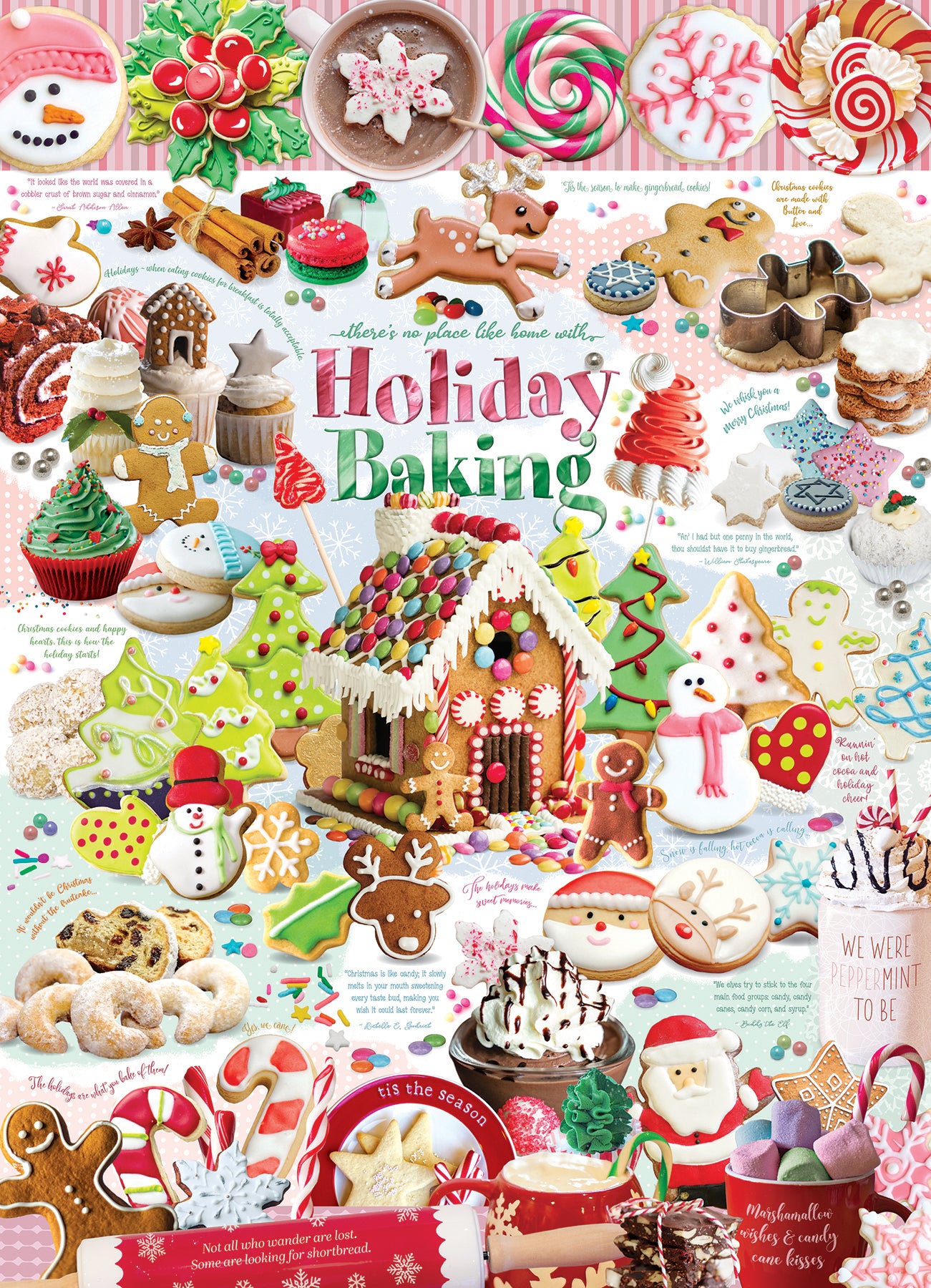 625012400190 Holiday Baking Jigsaw Puzzle (1000 Piece) by Cobble