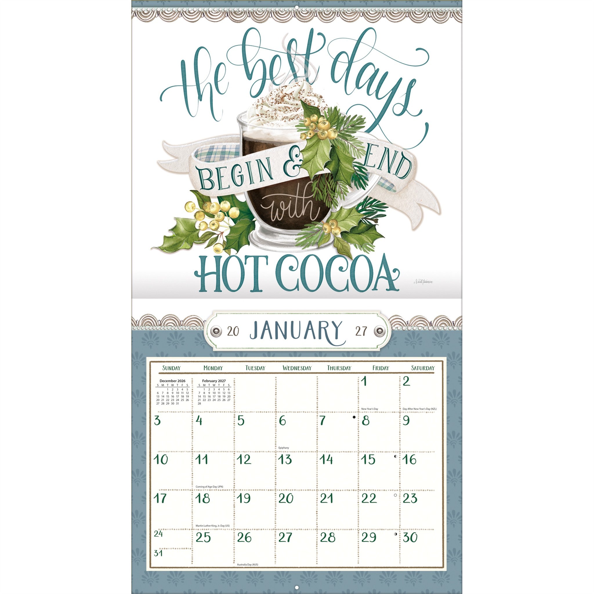 Love To Cook 2027 Wall Calendar