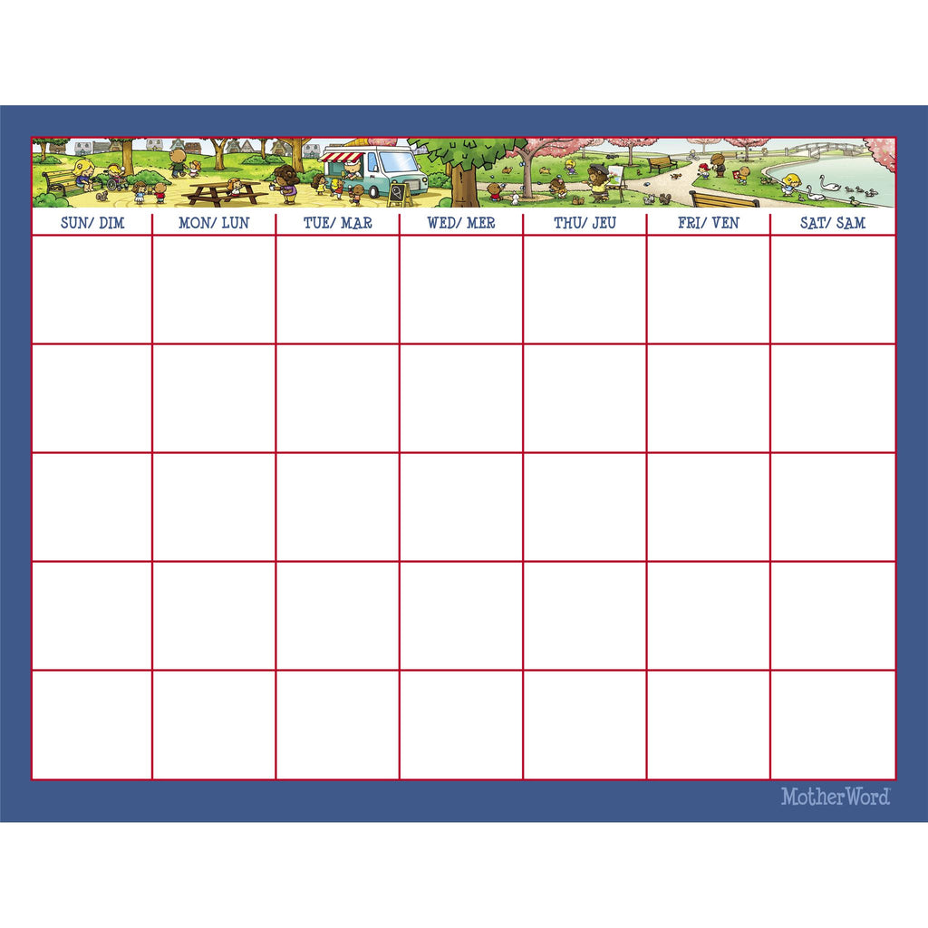 Motherword Deluxe Exclusive Wall 2025 Calendar